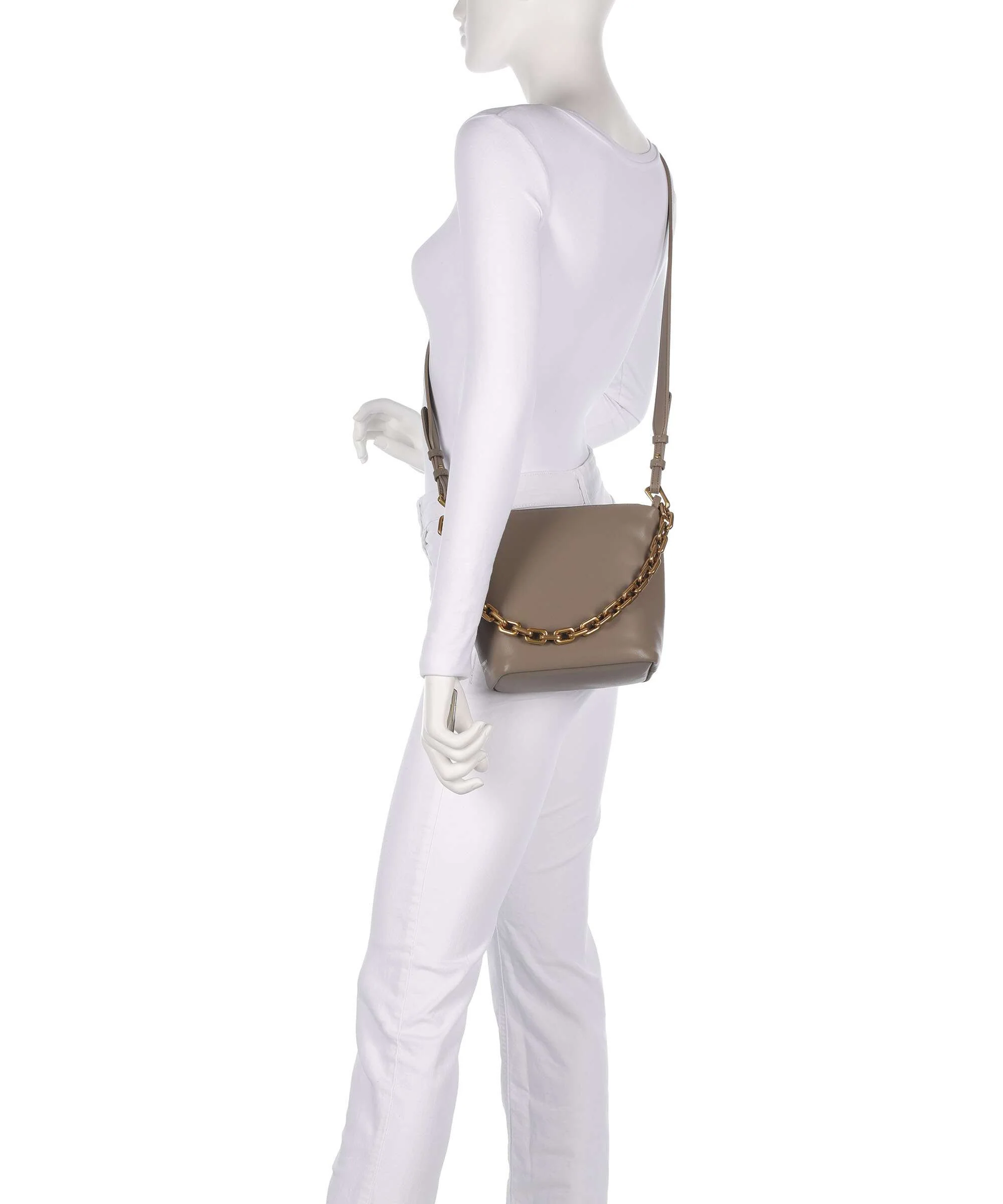 Emporio Armani Sofi Torba na ramię taupe - Image 5