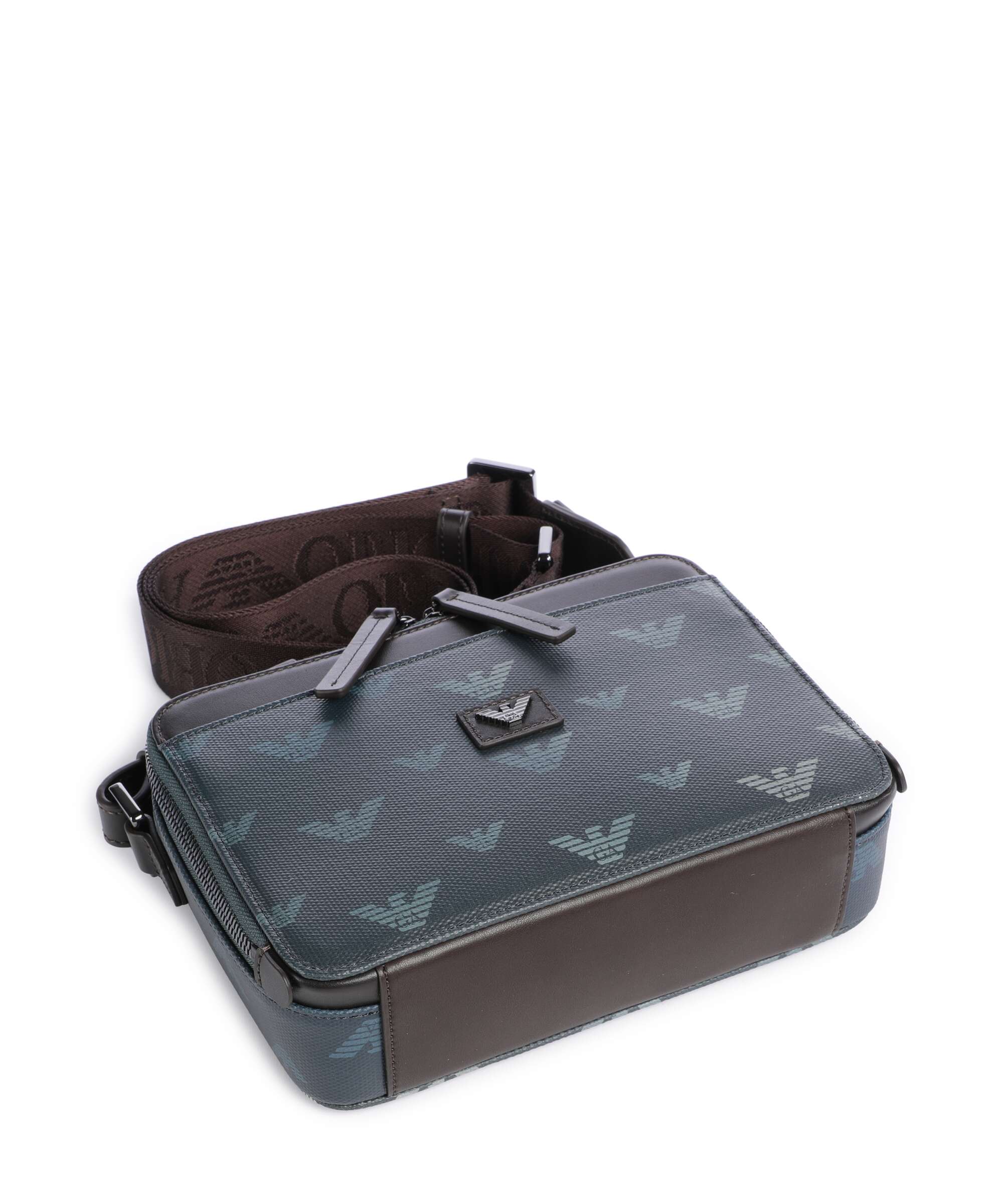 Emporio Armani Special Minorca Torba przez ramię blu/eagle all over - Image 5
