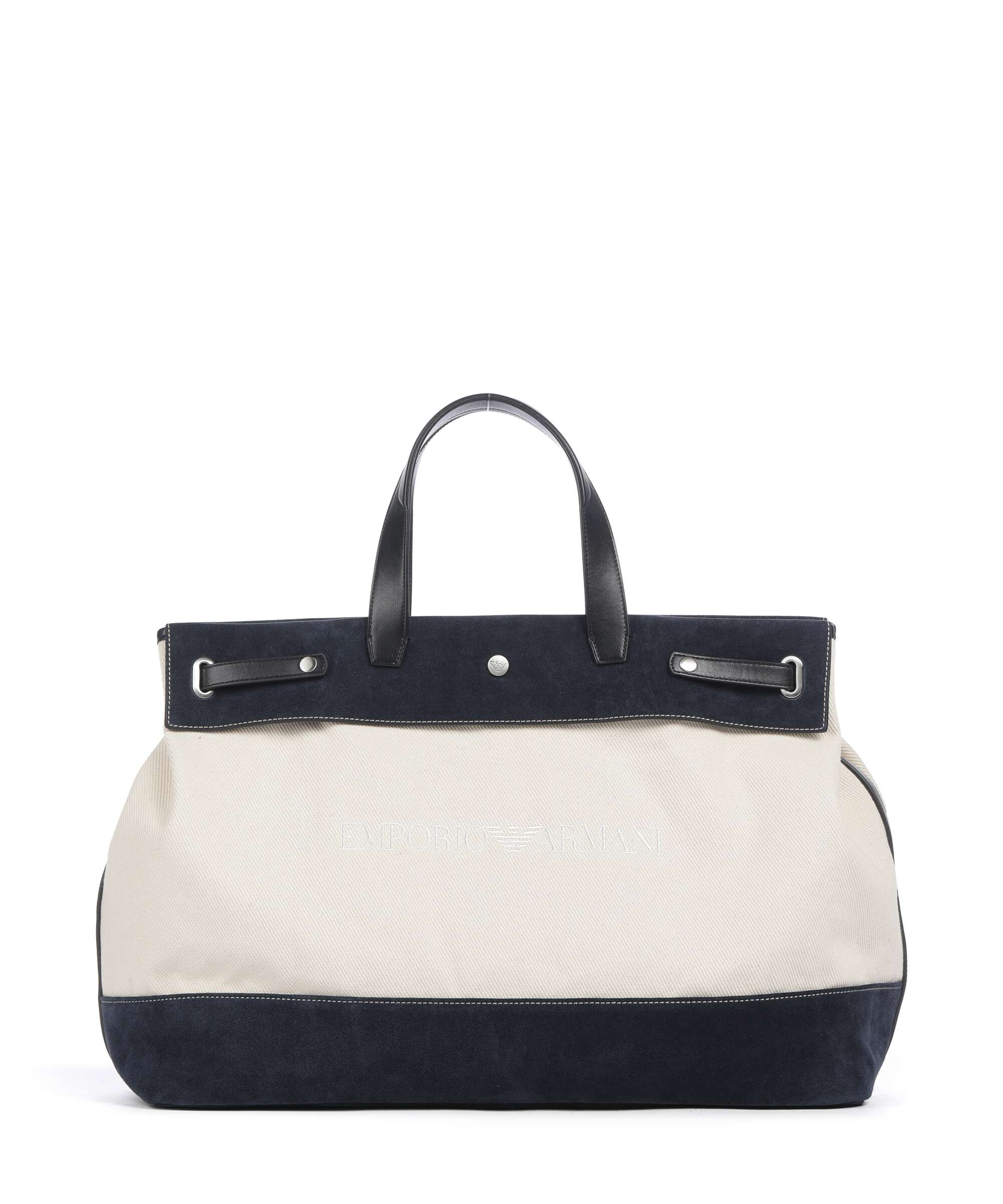 Emporio Armani Torba weekendowa vaniglia/navy