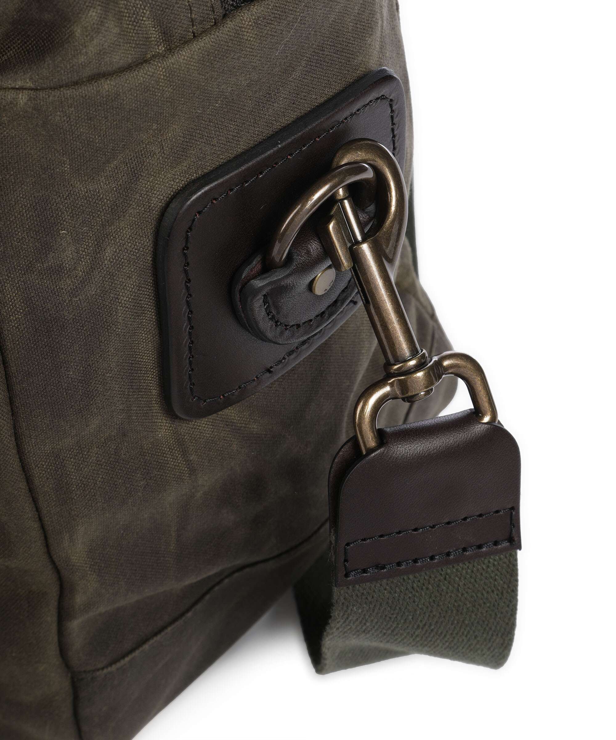 Filson Oil Finish Tin Cloth 24HR Duffle Torba weekendowa otter green - Image 3