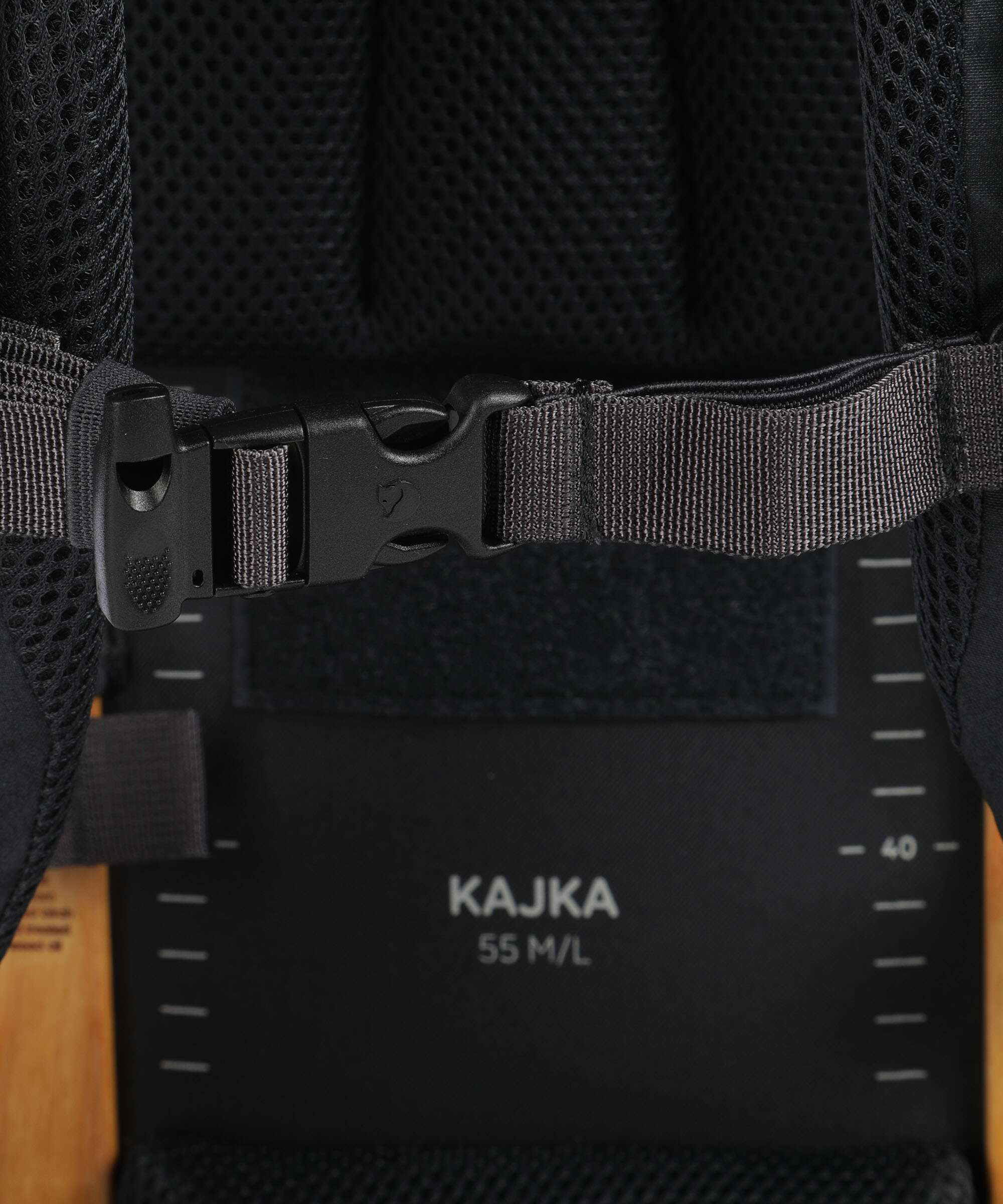 Fjällräven Kajka 55 M/L Plecak trekkingowy coal black - Image 3