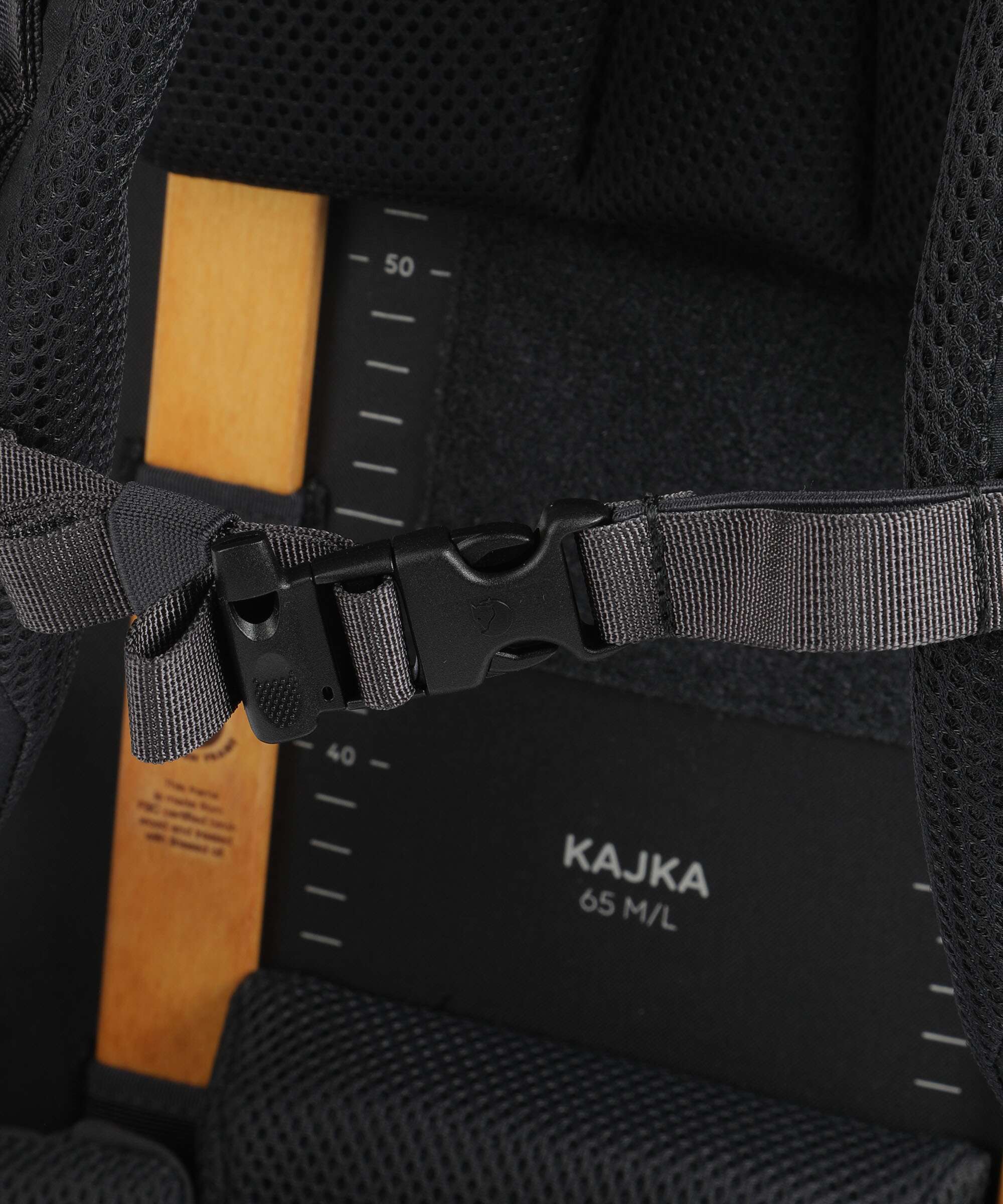 Fjällräven Kajka 65 M/L Plecak trekkingowy coal black - Image 3