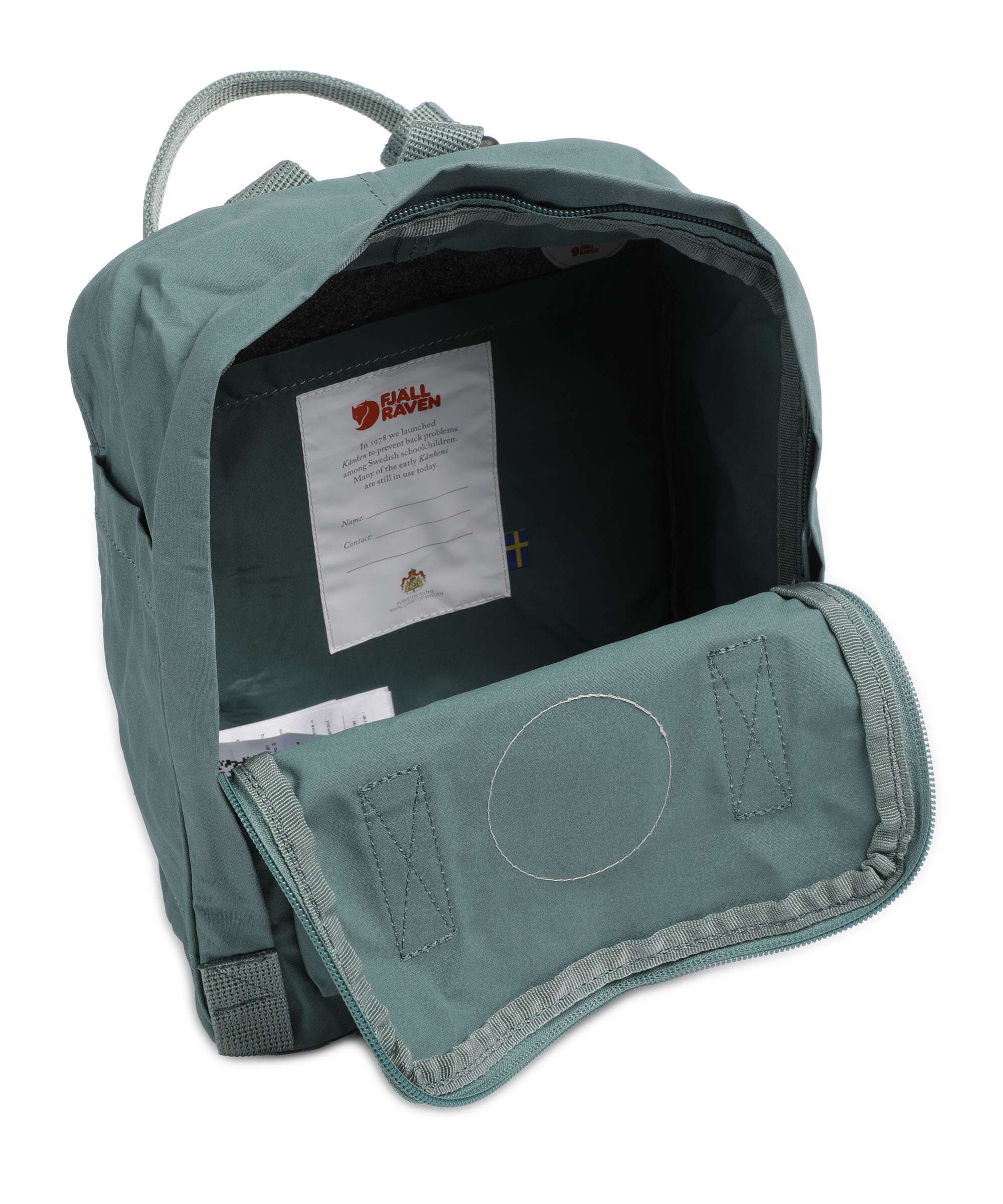 Fjällräven Kånken Mini Plecak Frost Green - Image 5