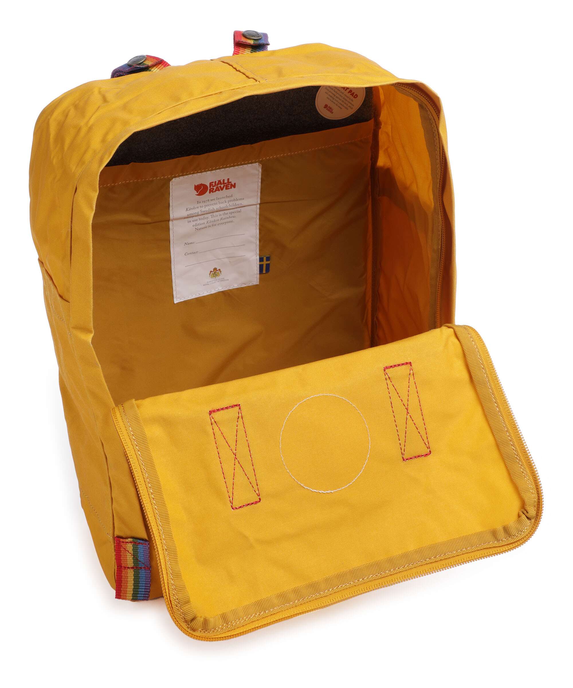 Fjällräven Kånken Rainbow Plecak ochre/rainbow - Image 4