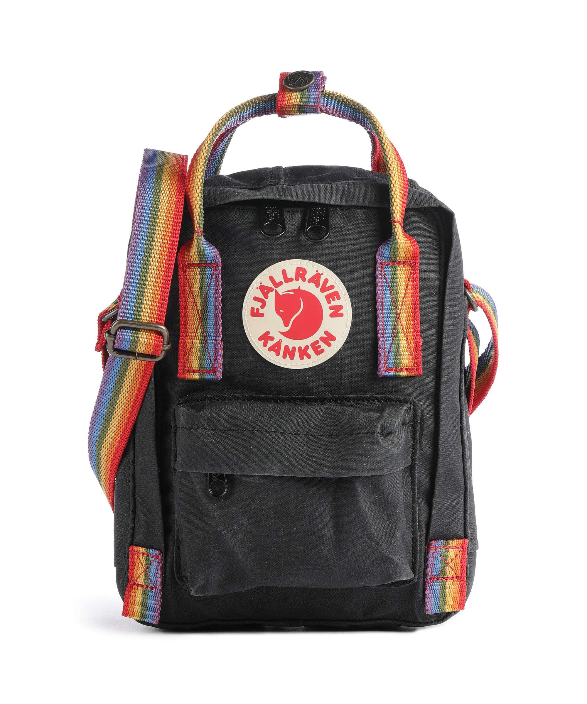 Fjällräven Kånken Sling Torba przez ramię black/rainbow