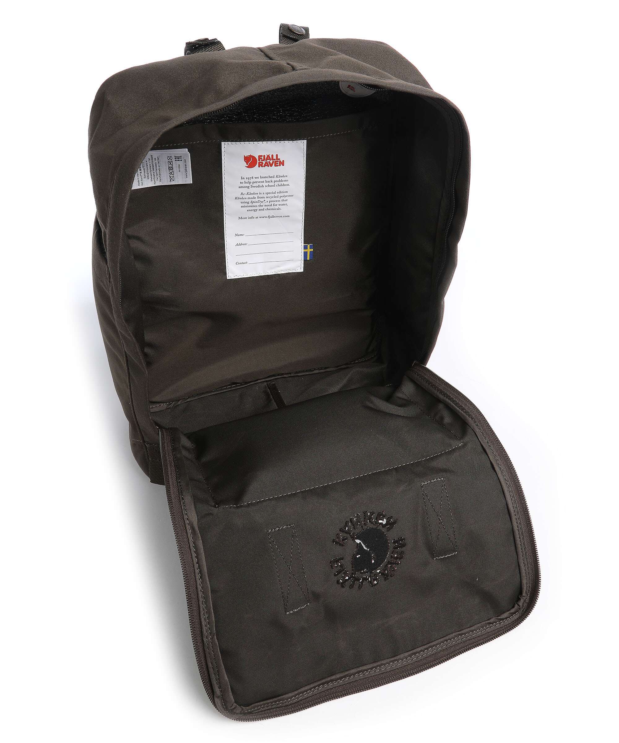 Fjällräven Re-Kånken Plecak dark olive - Image 5