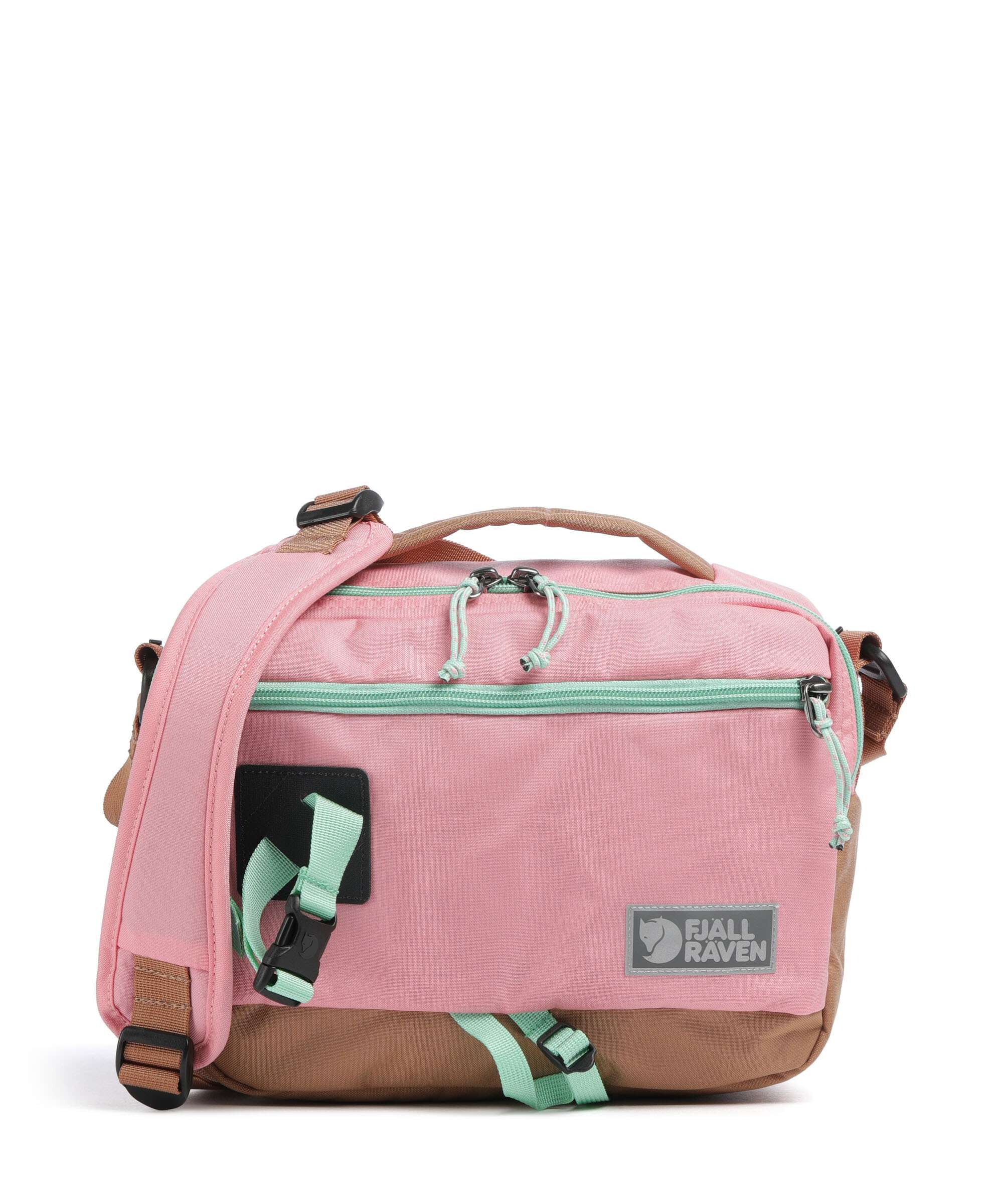 Fjällräven Vardag 6 Torba przez ramię poppy pink/khaki dust