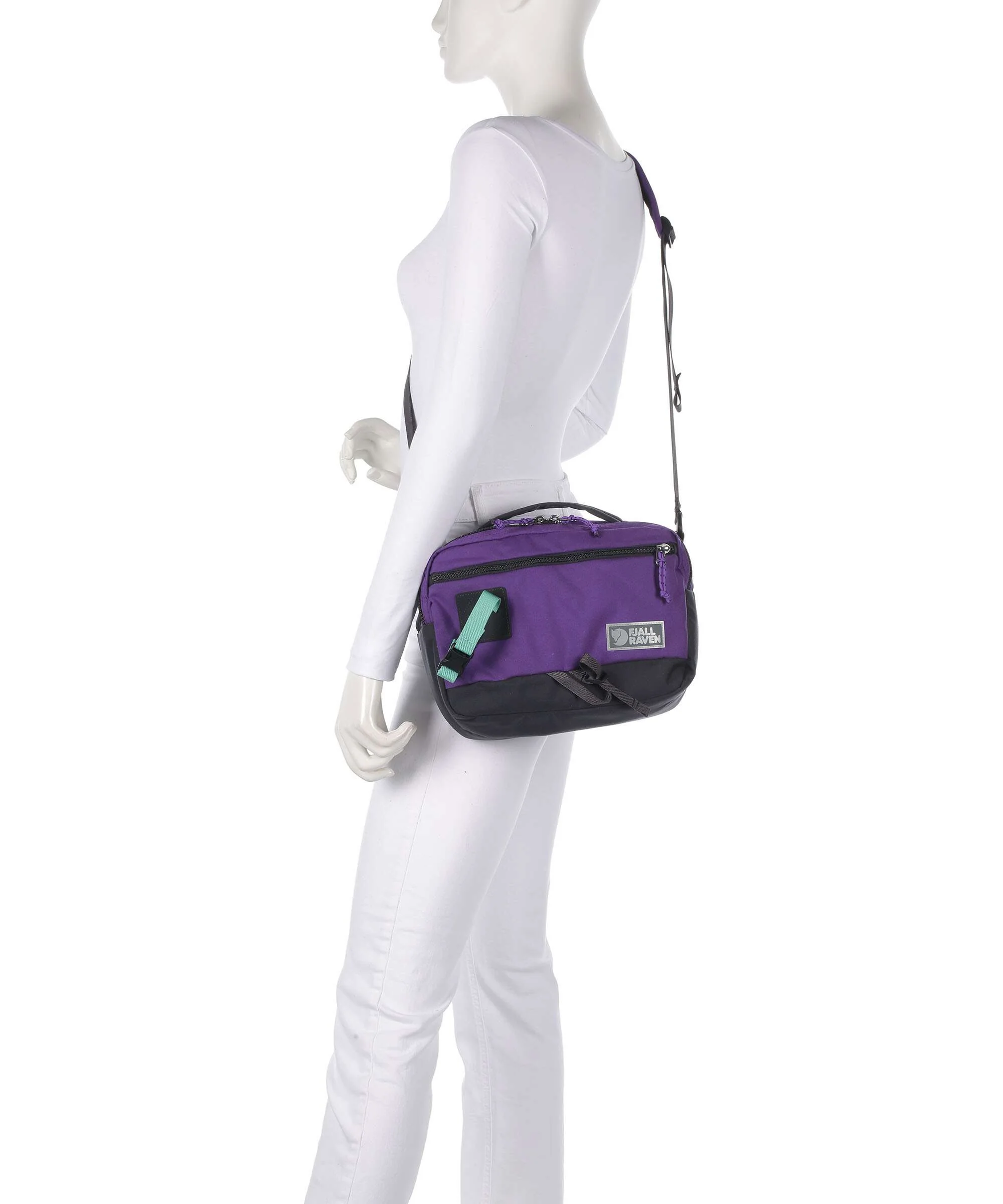 Fjällräven Vardag 6 Torba przez ramię violette/coal black - Image 3