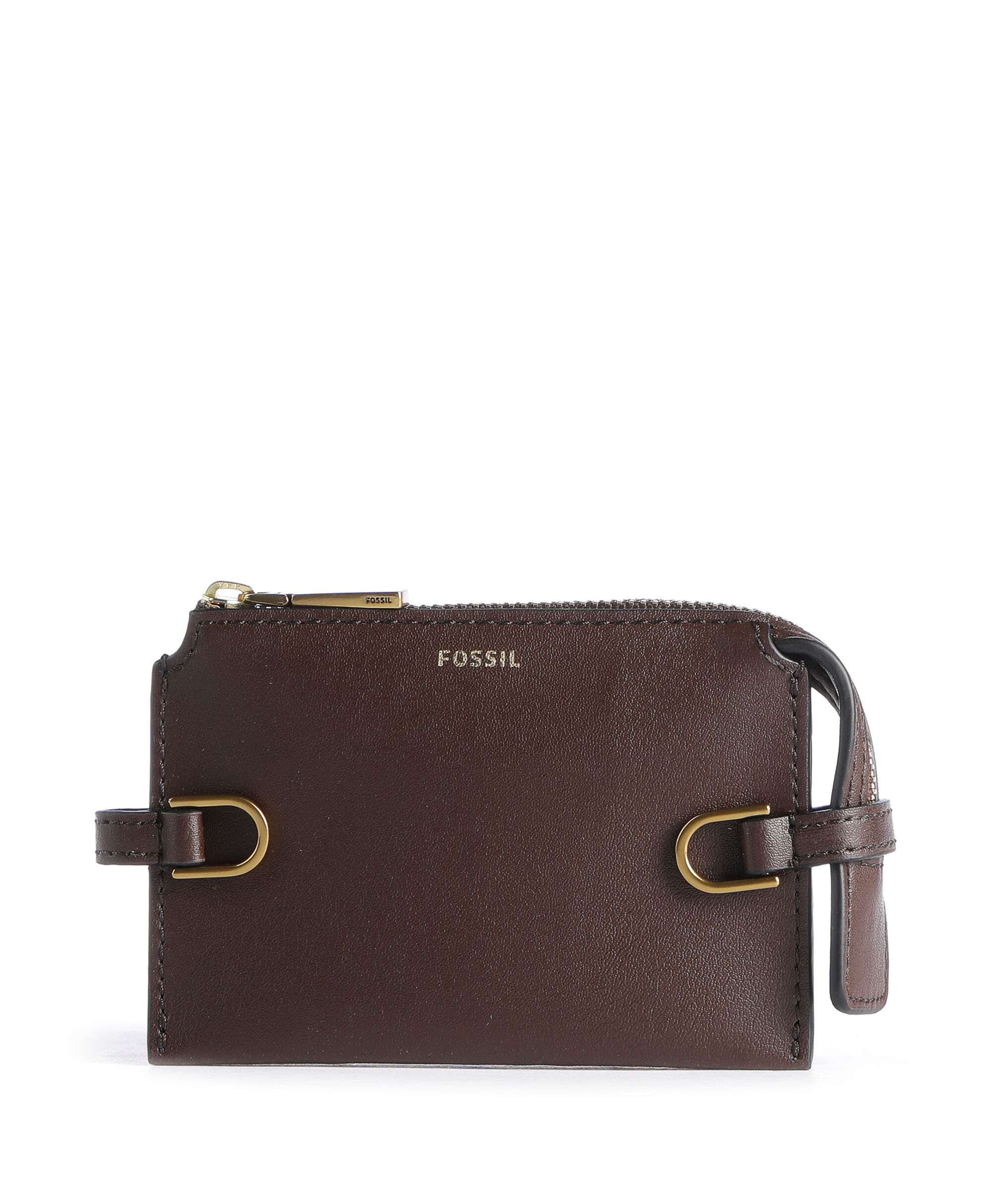 Fossil Kier Etui na karty kredytowe dunkelbraun