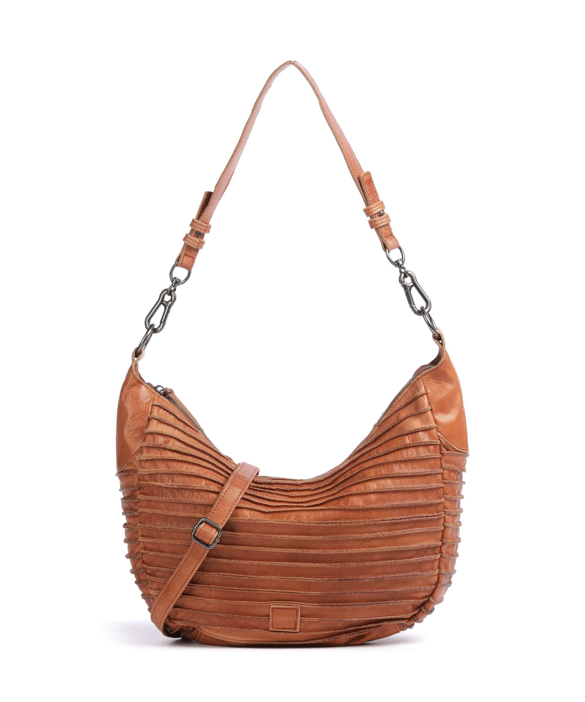 FredsBruder Bestseller Riffel Flowow Torebka worek dark caramel