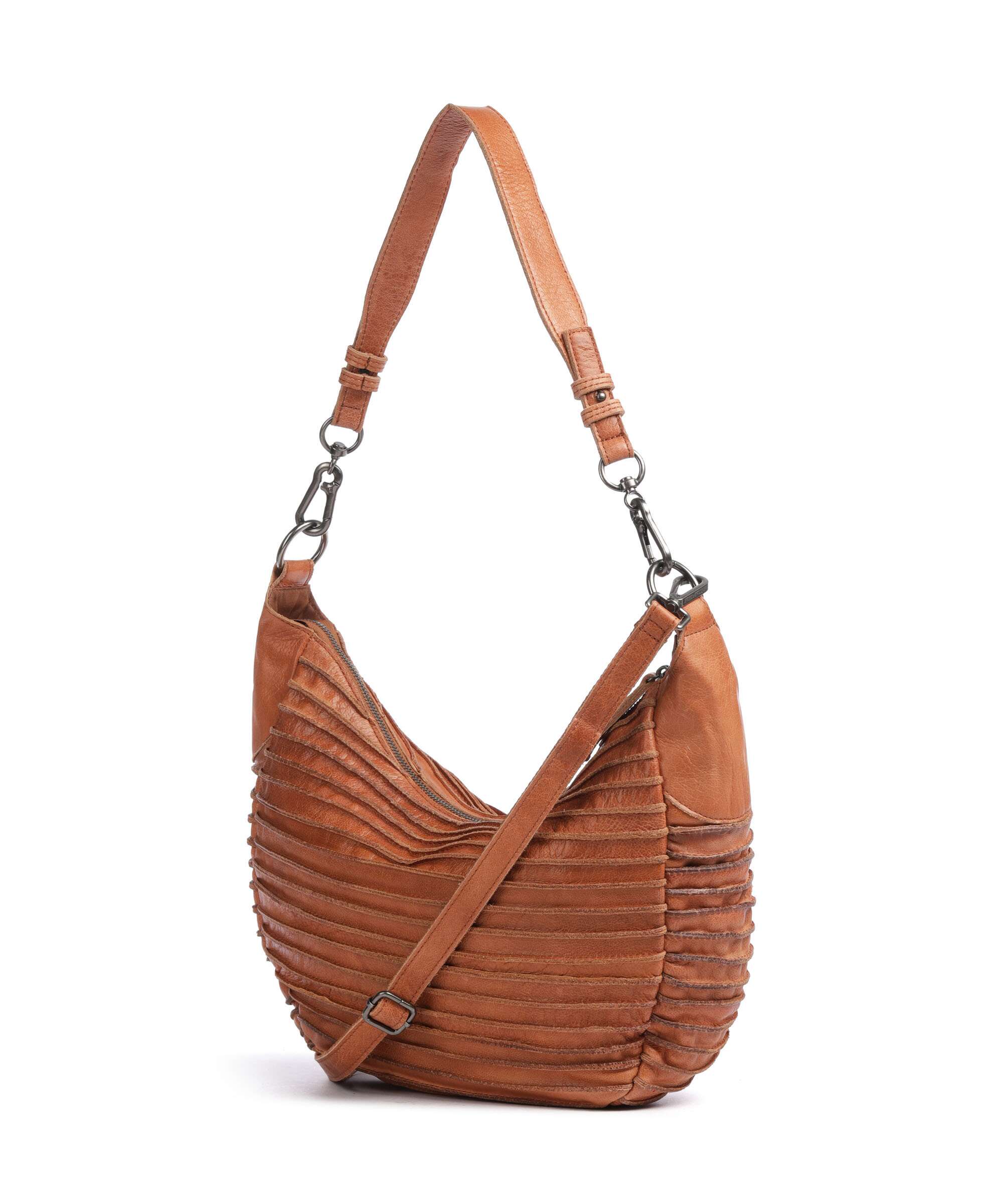 FredsBruder Bestseller Riffel Flowow Torebka worek dark caramel - Image 2