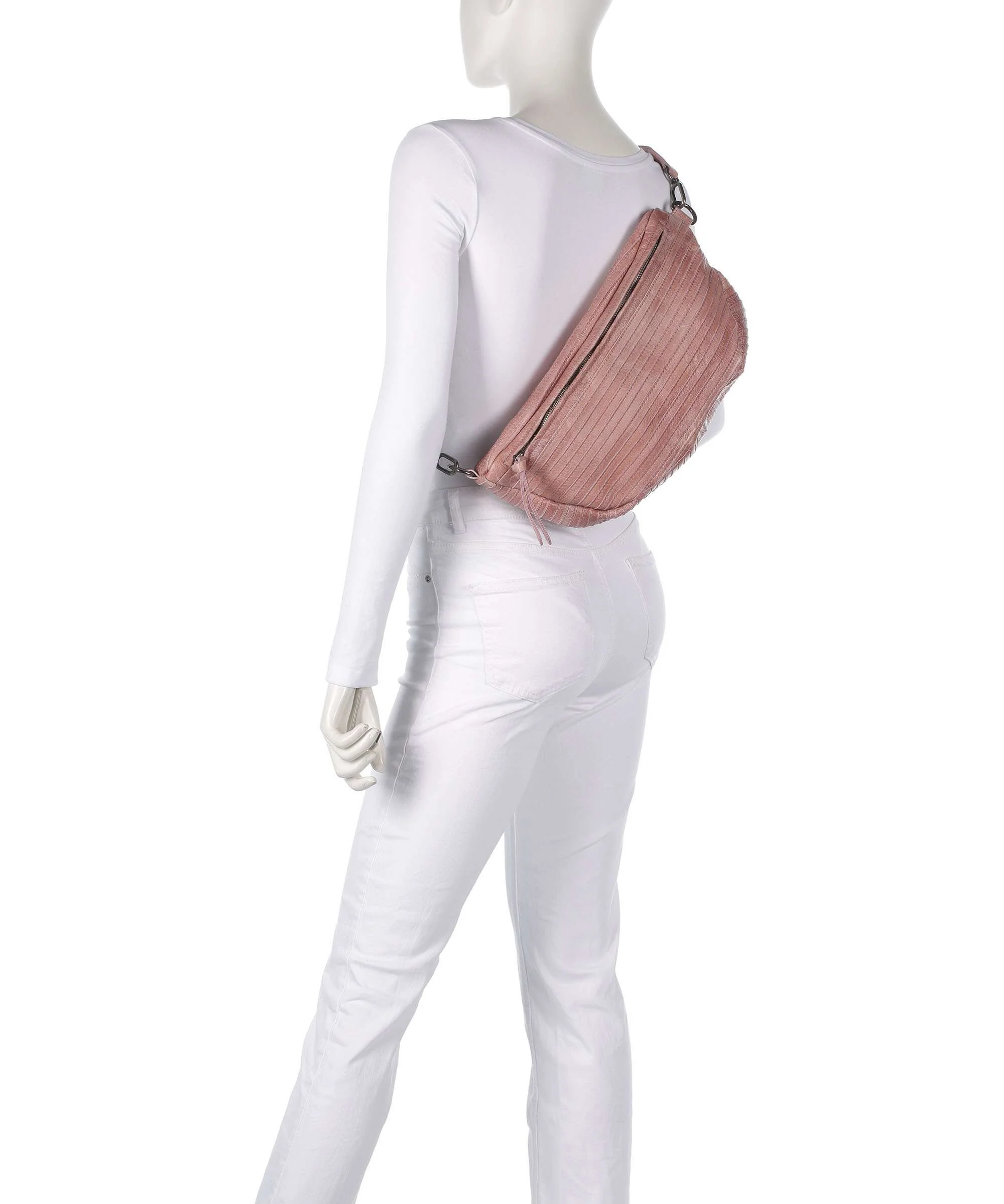 FredsBruder Check My Bag Mini Torba przez ramię powder rose - Image 3
