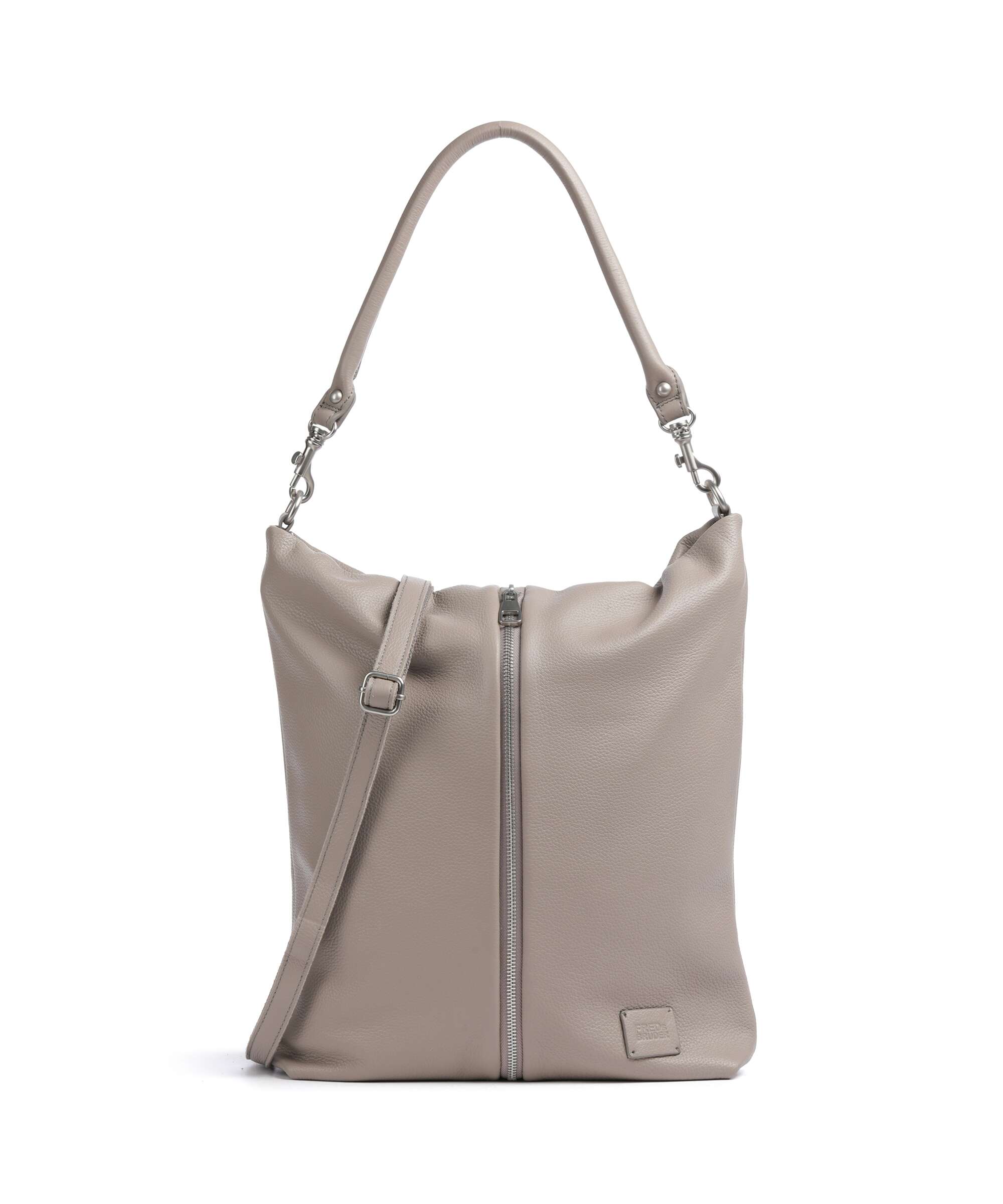 FredsBruder Feeling Good Zip Torebka worek warm grey