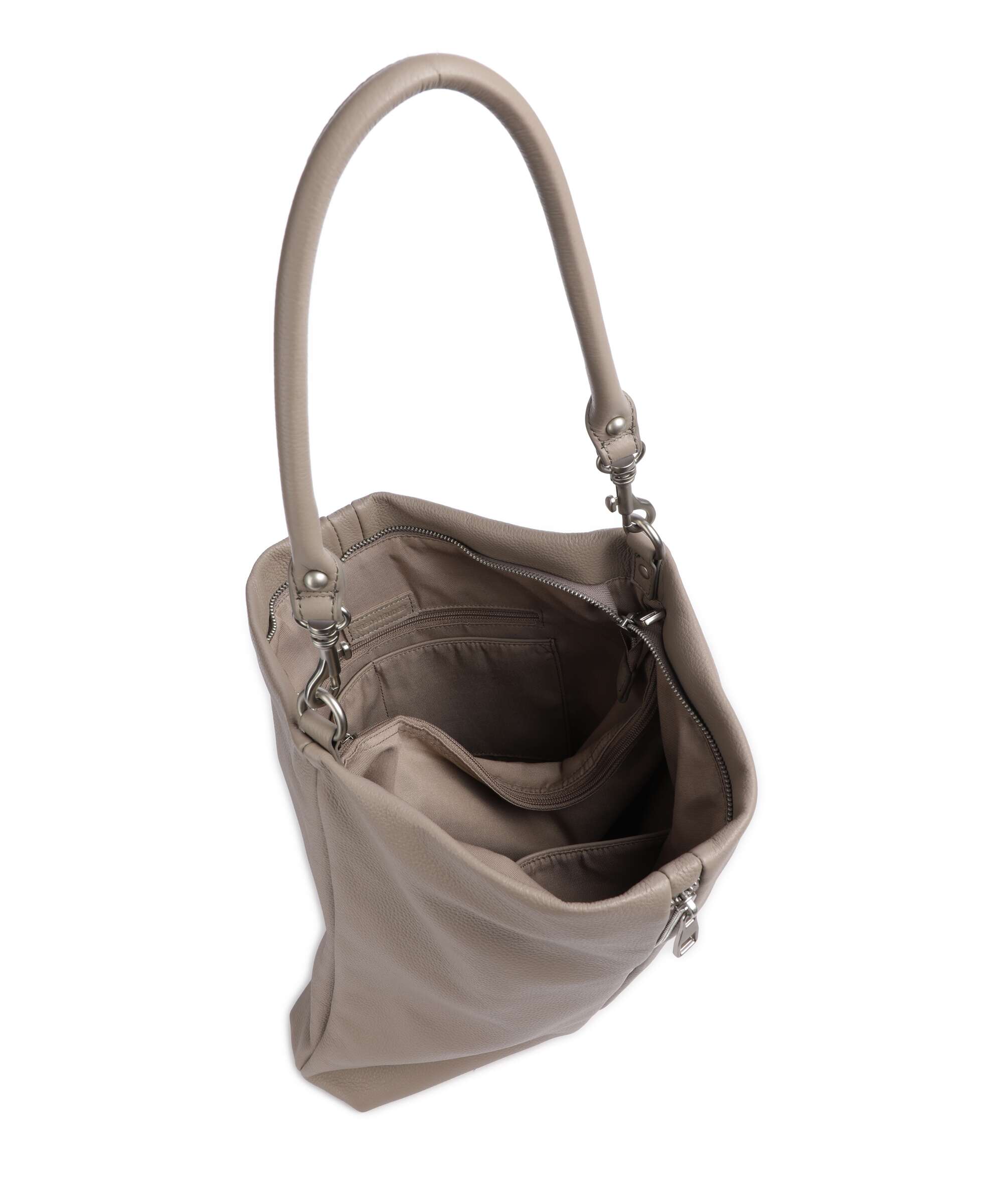 FredsBruder Feeling Good Zip Torebka worek warm grey - Image 6