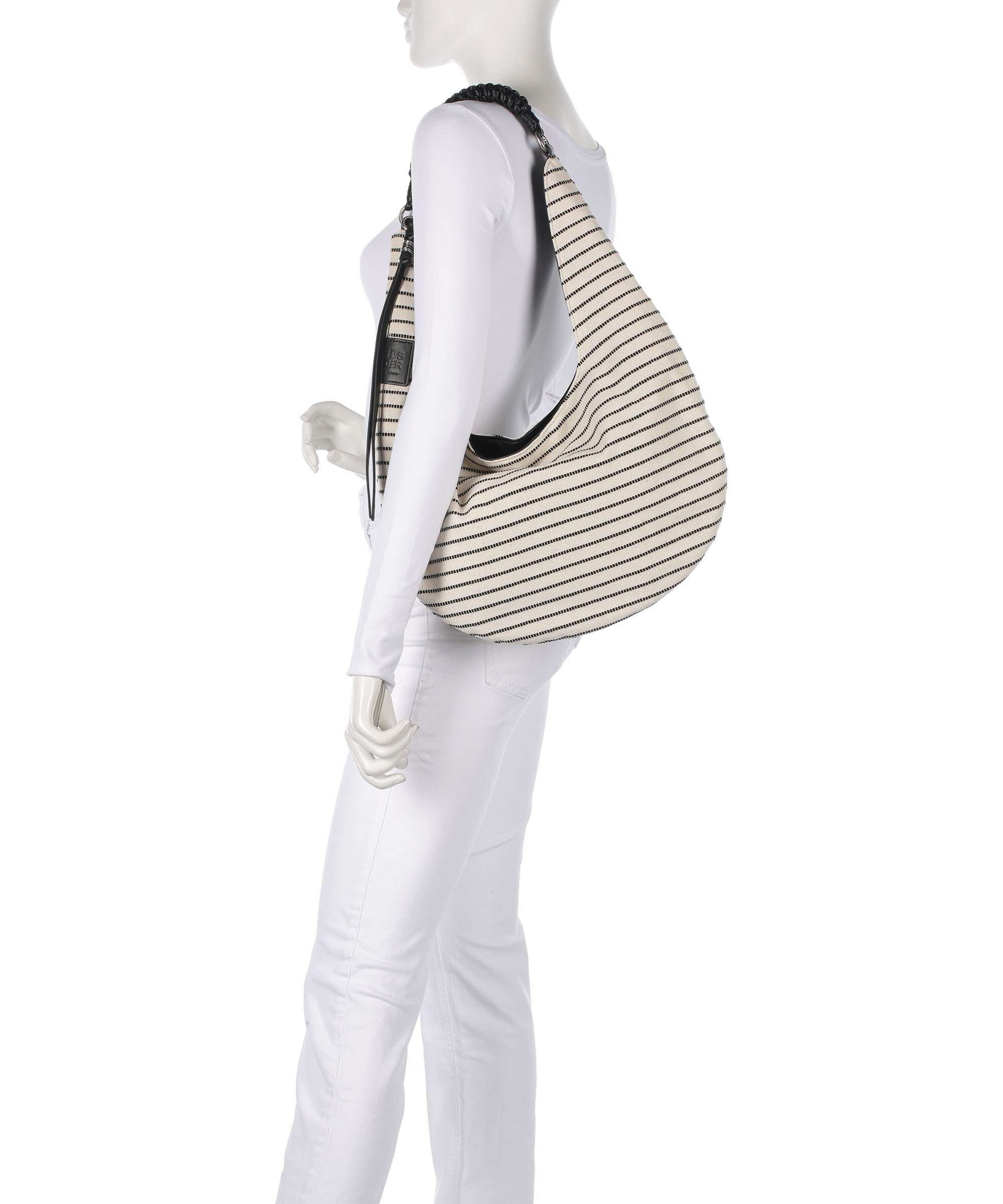FredsBruder For Lovers Midi Torebka worek black - Image 3