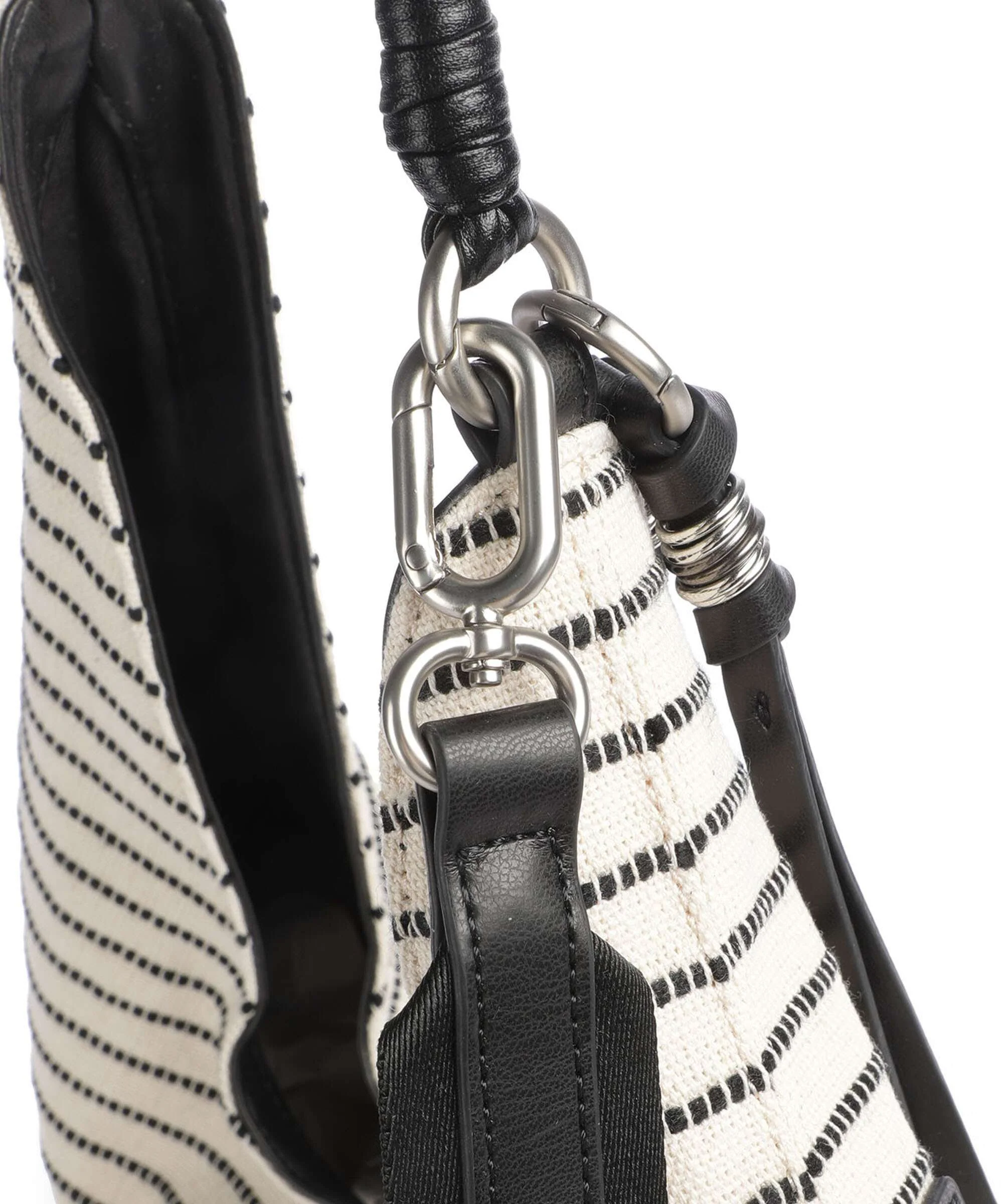 FredsBruder For Lovers Midi Torebka worek black - Image 6