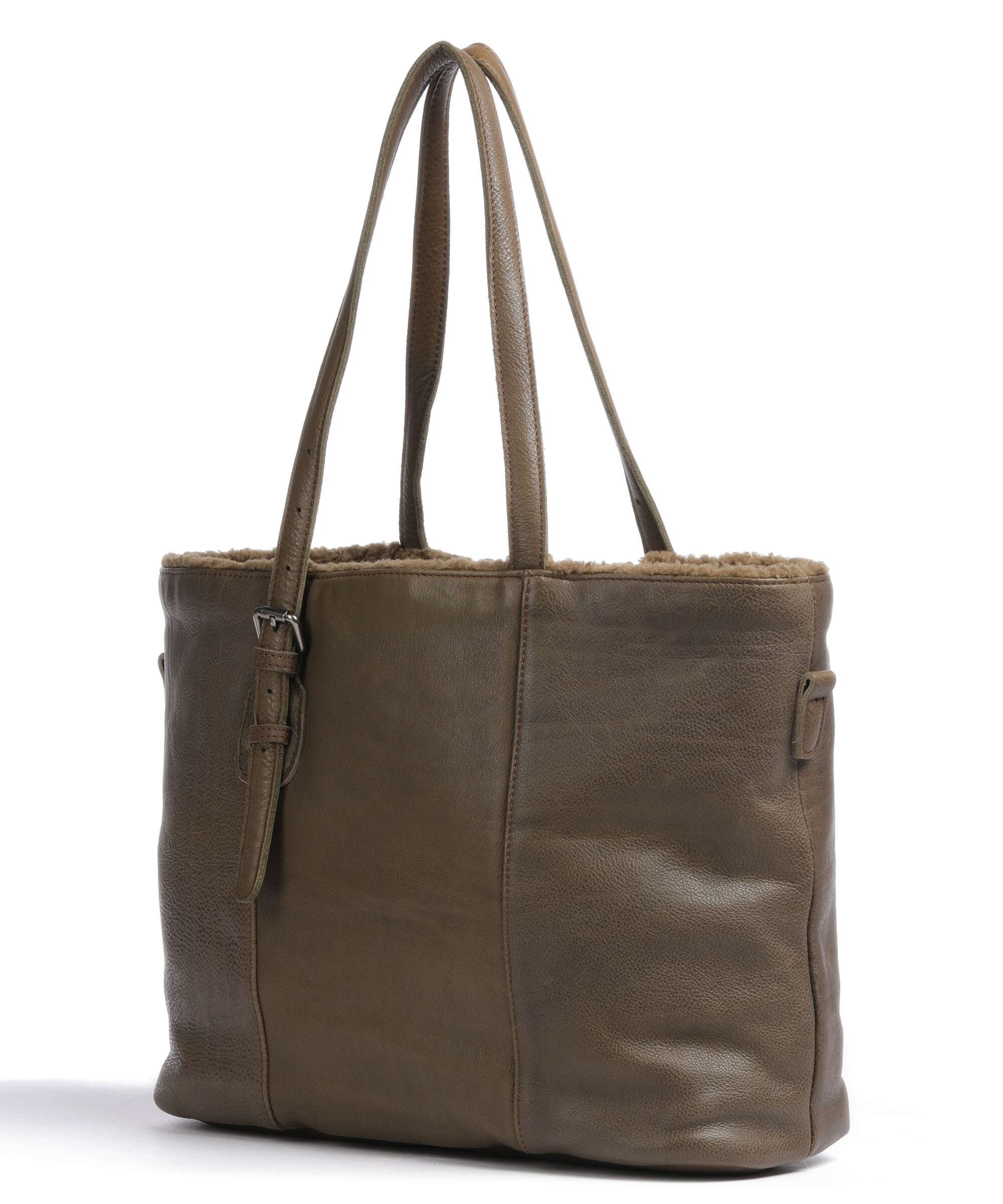 FredsBruder Inside Out Torba na zakupy olive - Image 4