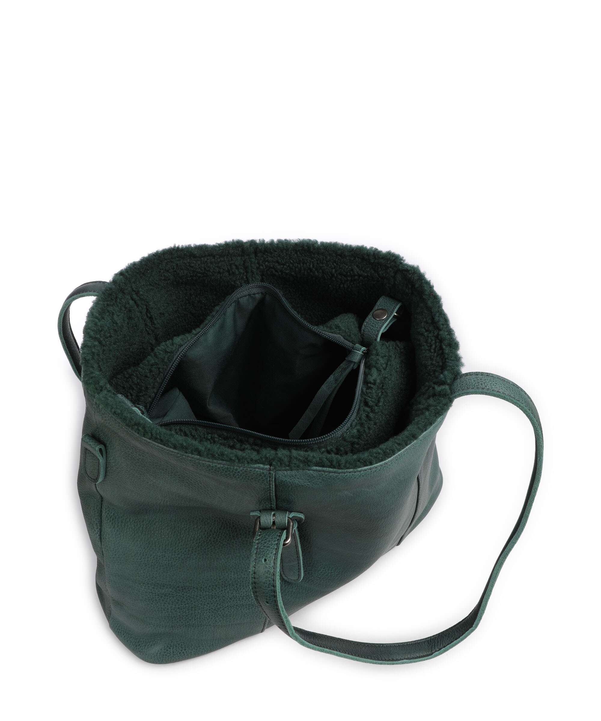FredsBruder Inside Out Torba na zakupy petrol green - Image 6