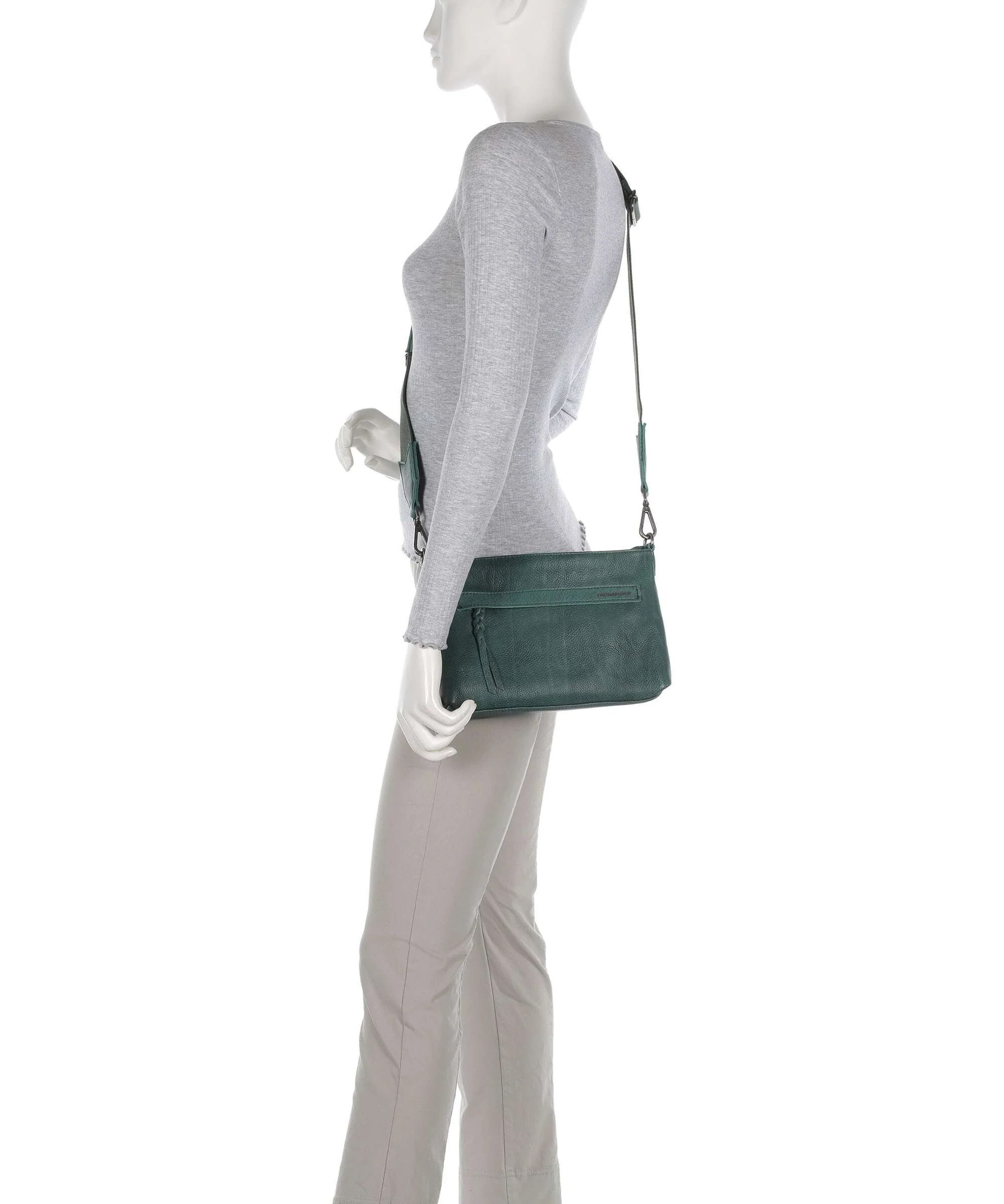 FredsBruder My Old Friend Torba przez ramię petrol green - Image 3