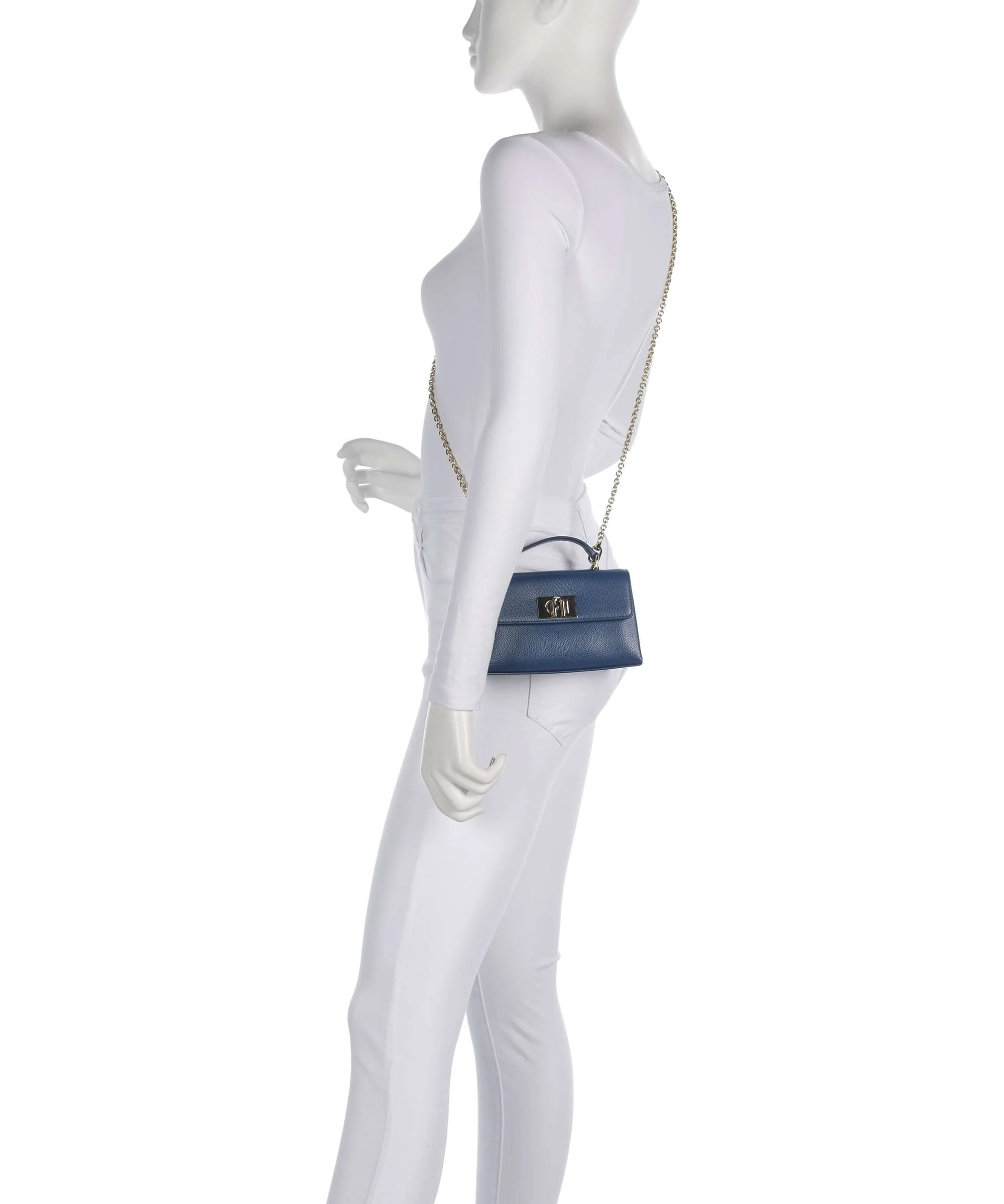 Furla 1927 Mini Torba przez ramię indigo - Image 3