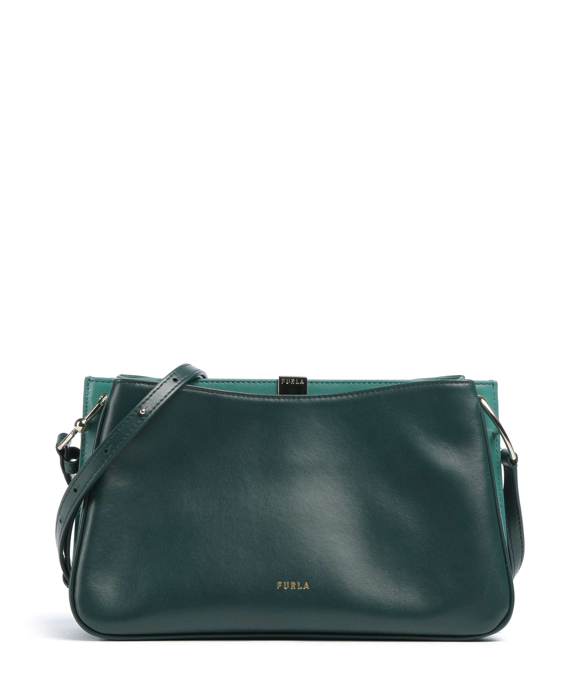 Furla Agata M Torba przez ramię botanical green/jade