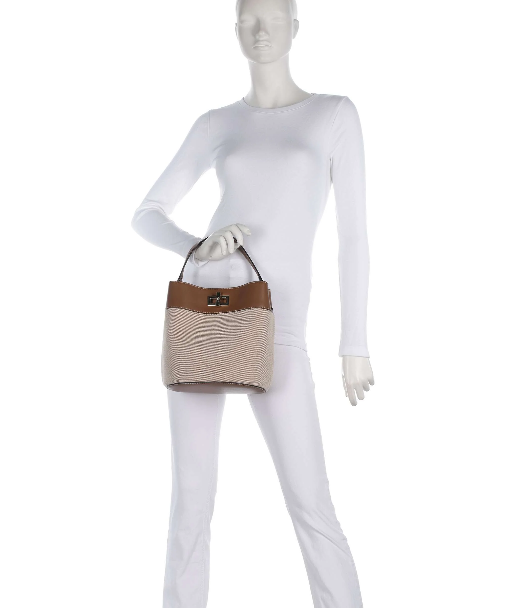 Furla Amelia M Torebka worek toni cognac - Image 4