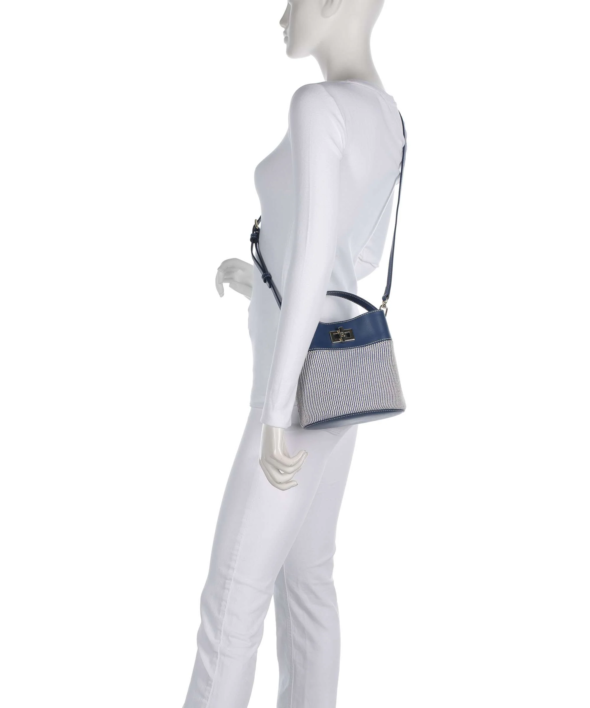 Furla Amelia Mini Torebka worek toni indigo - Image 3