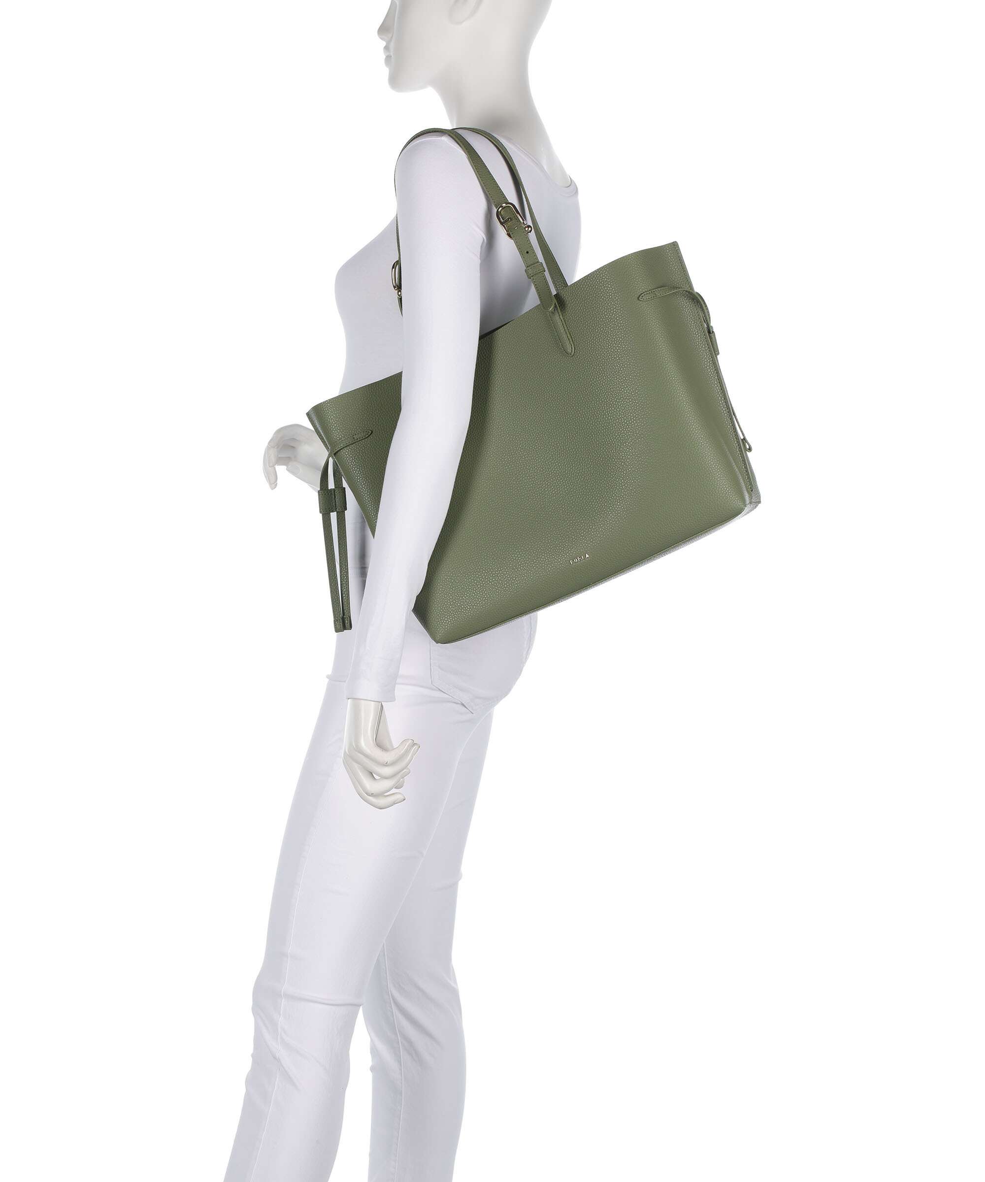 Furla Ava L Torba na zakupy avocado/toffee - Image 3