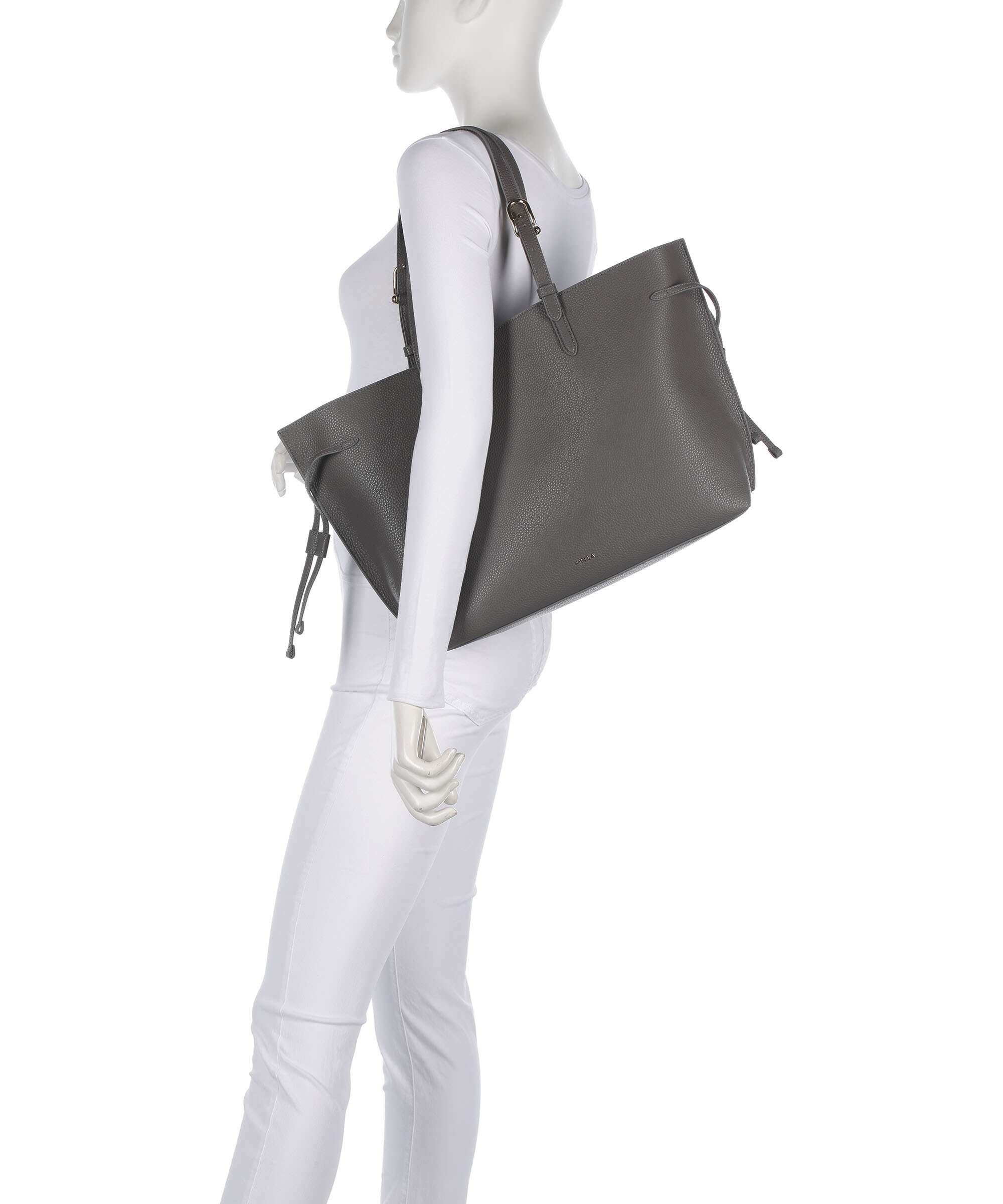 Furla Ava L Torba na zakupy urban gray/ciligia - Image 3