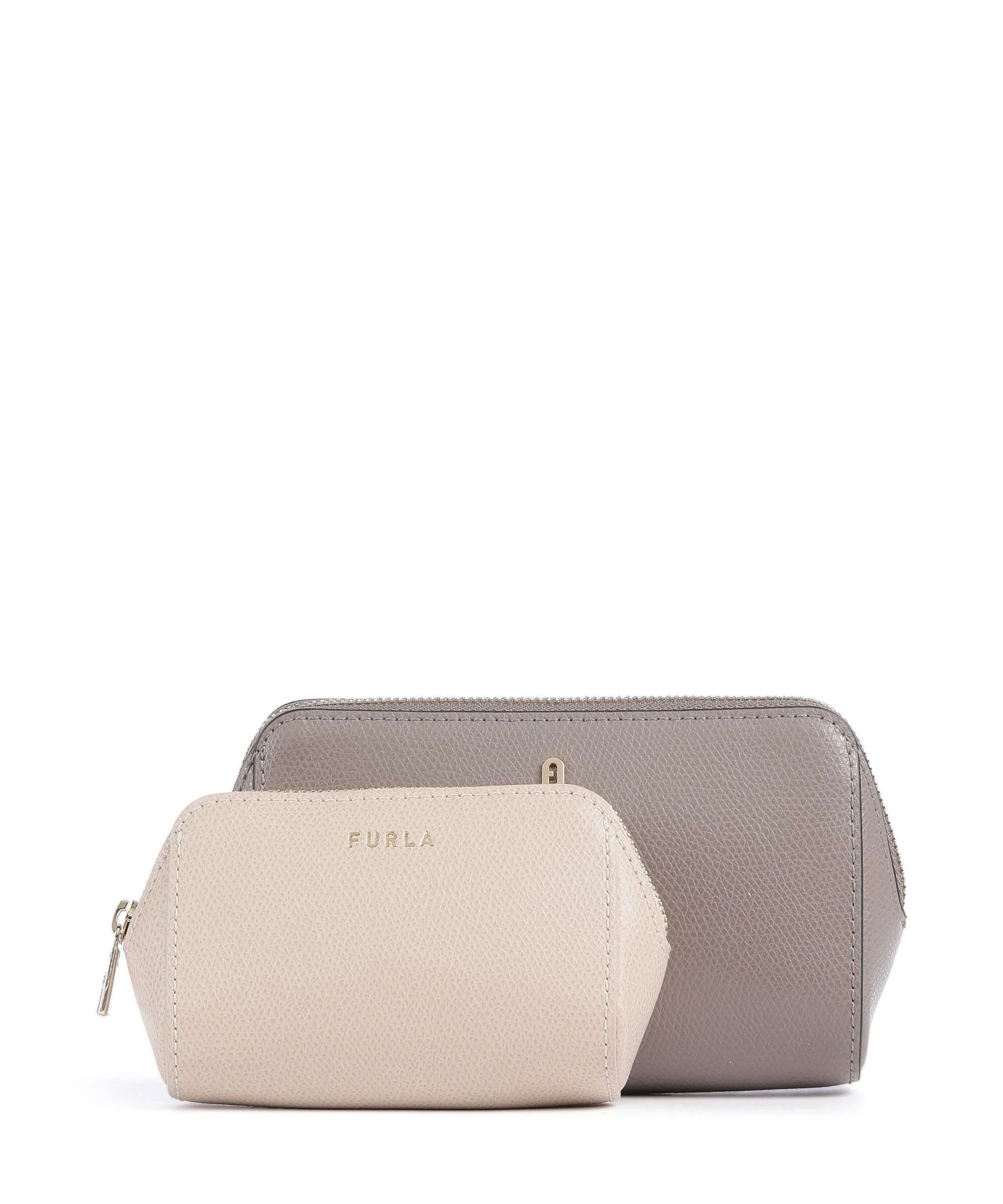Furla Camelia M Torby na kosmetyki stucco gray/ballerina - Image 2
