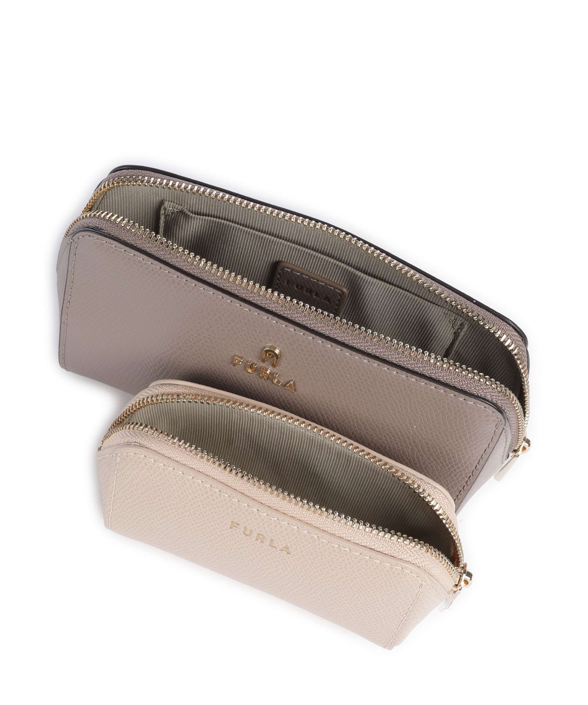 Furla Camelia M Torby na kosmetyki stucco gray/ballerina - Image 5