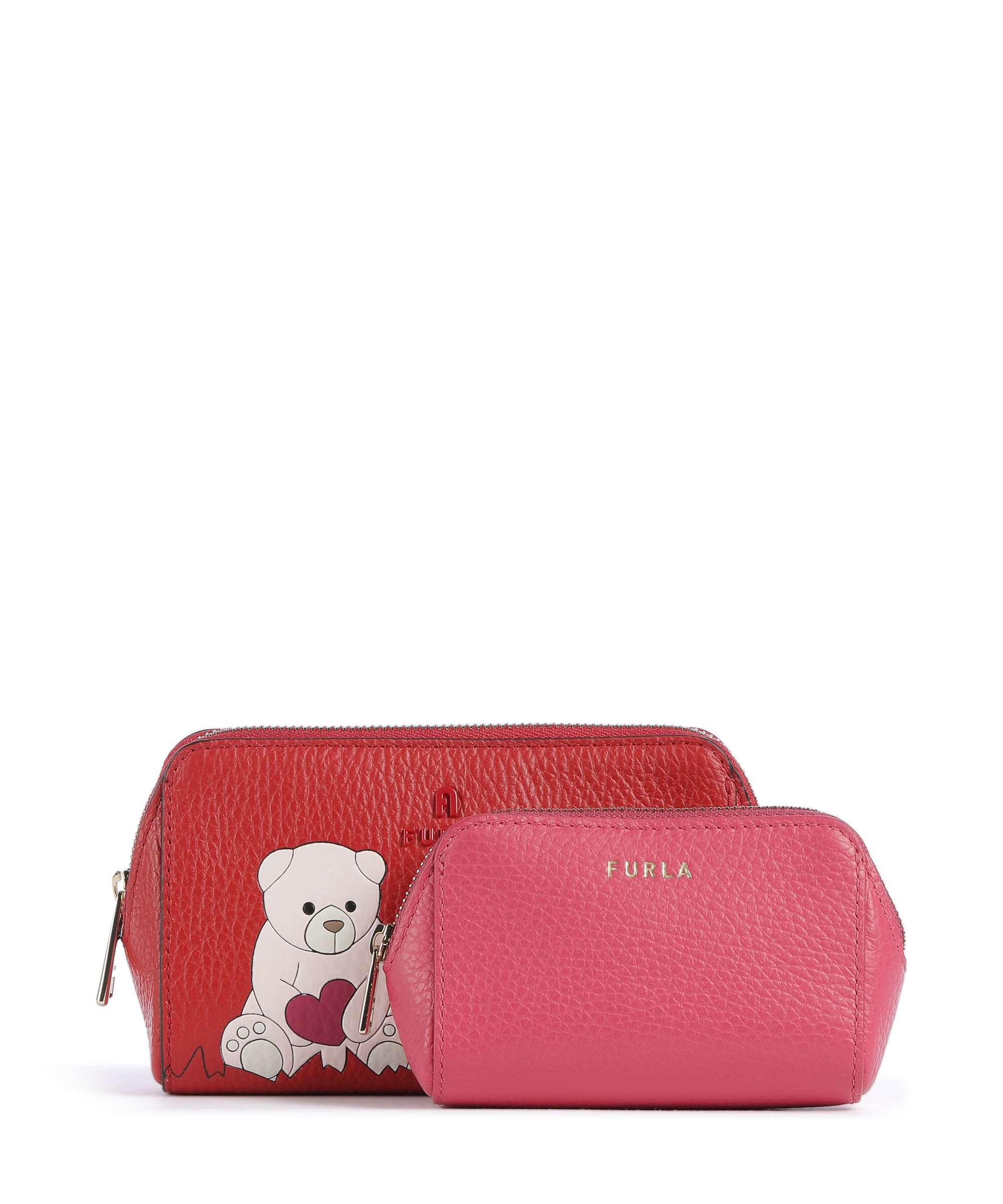 Furla Camelia M Torby na kosmetyki red/velvet pink - Image 2