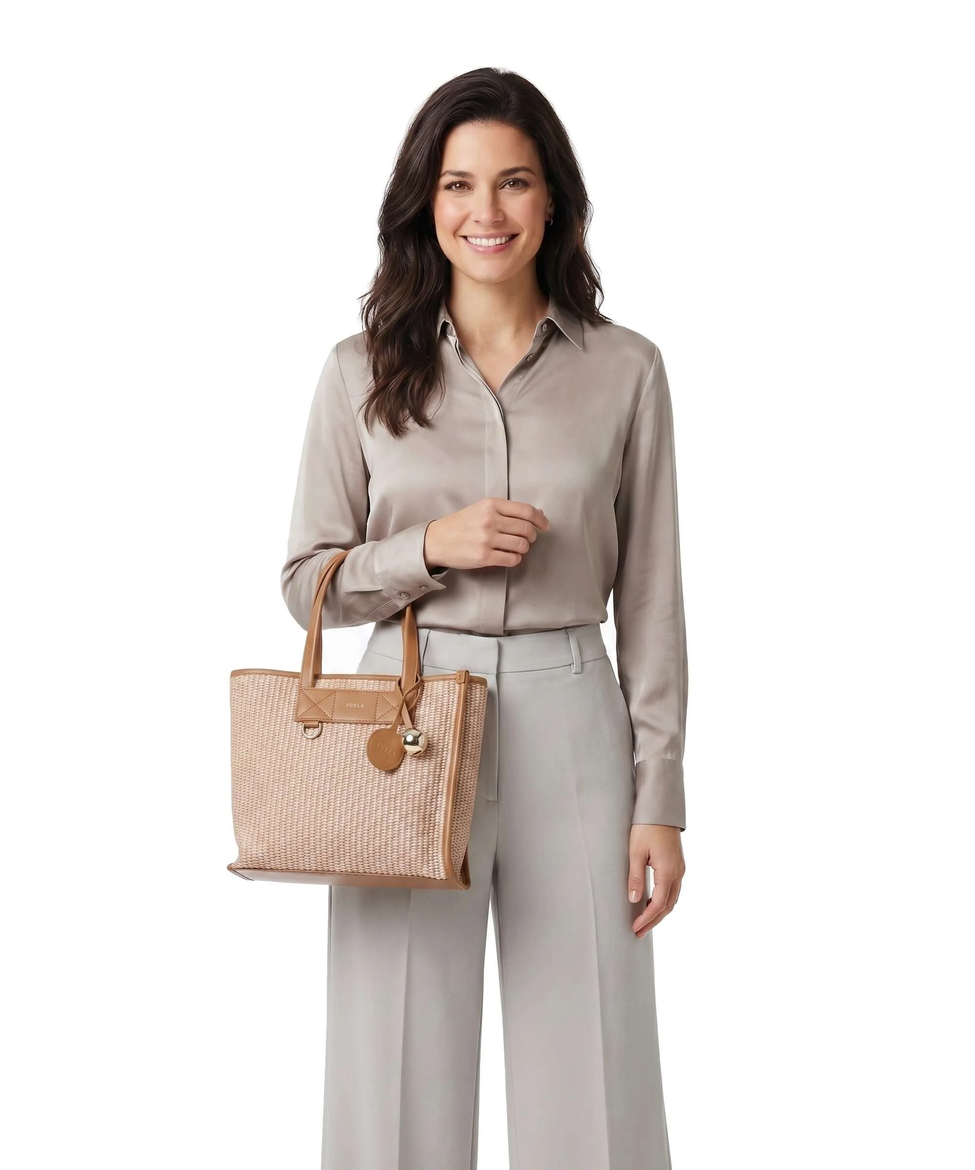 Furla Divide It S Torebka toni naturale/tabacco - Image 3