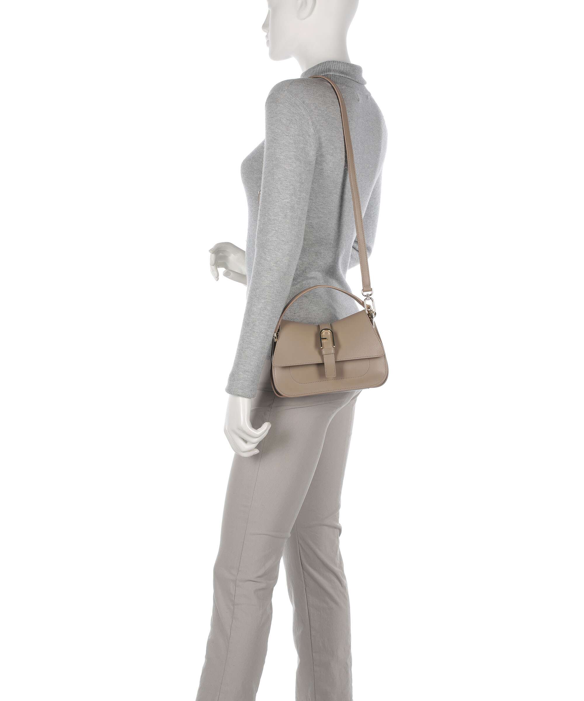 Furla Flow Mini Torebka greige - Image 3