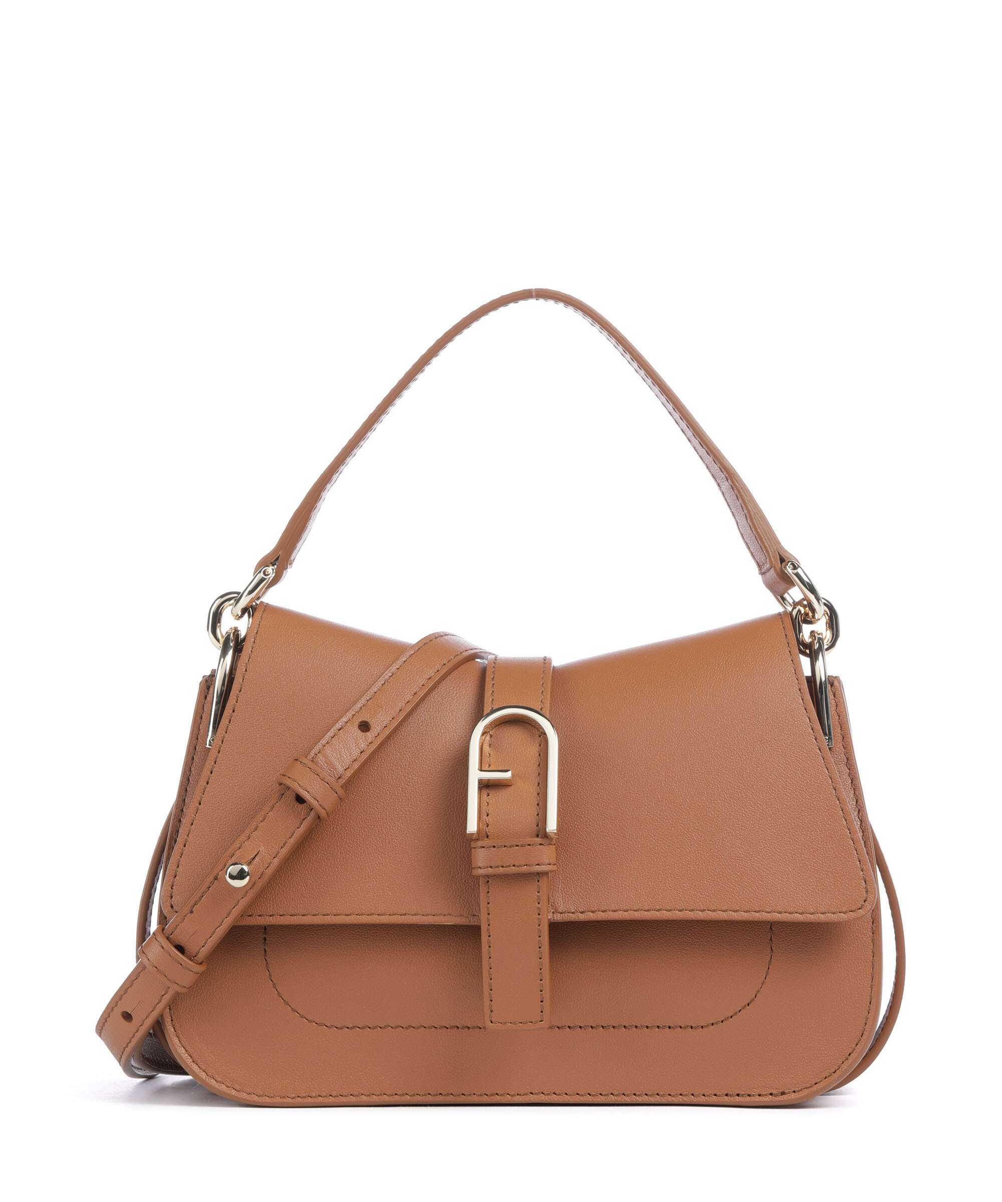 Furla Flow Mini Torebka brandy
