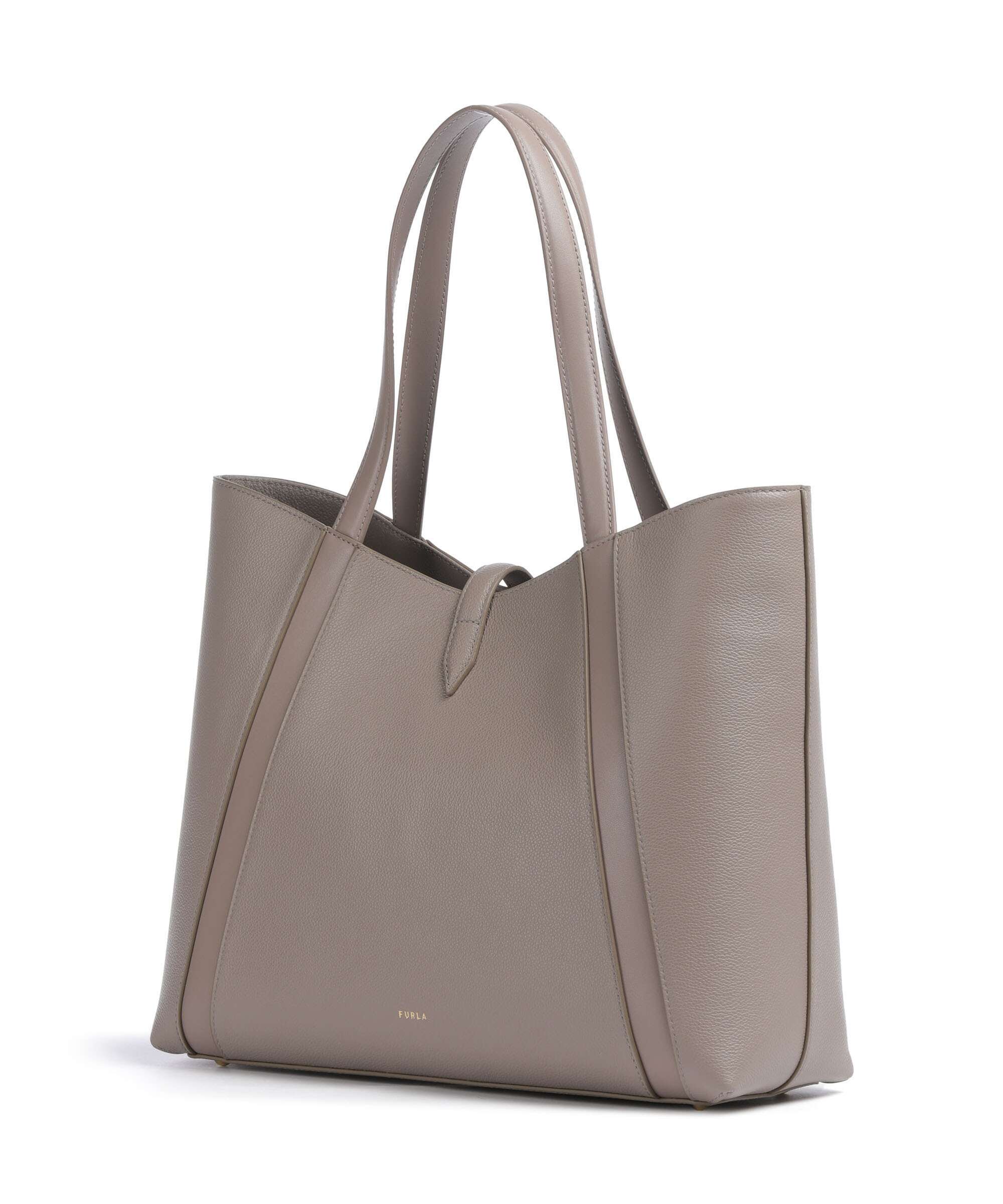 Furla Goccia L Torba na zakupy stucco gray/mauve - Image 2