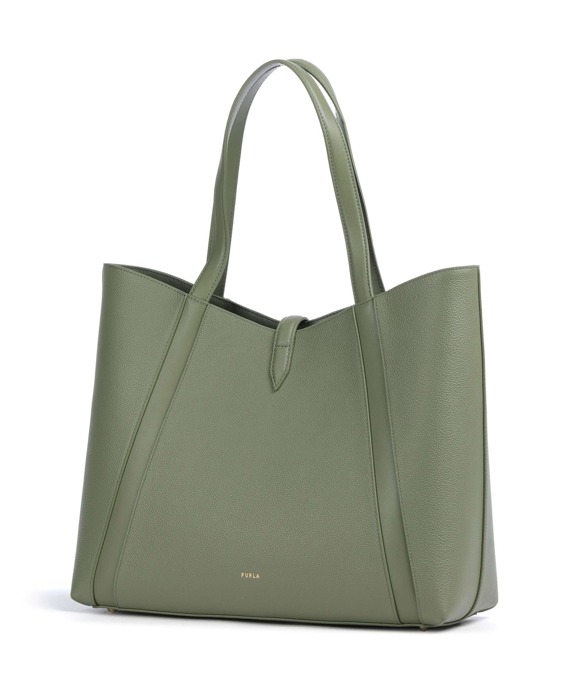 Furla Goccia L Torba na zakupy avocado - Image 2