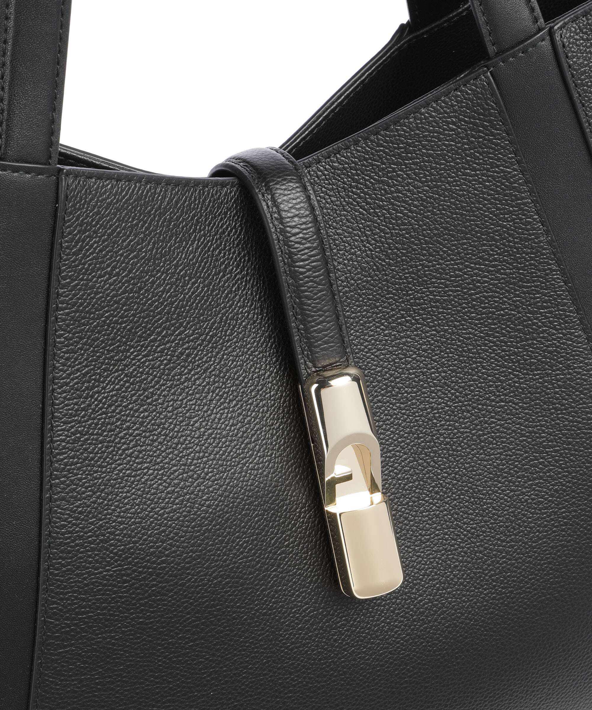 Furla Goccia L Torba na zakupy nero - Image 4