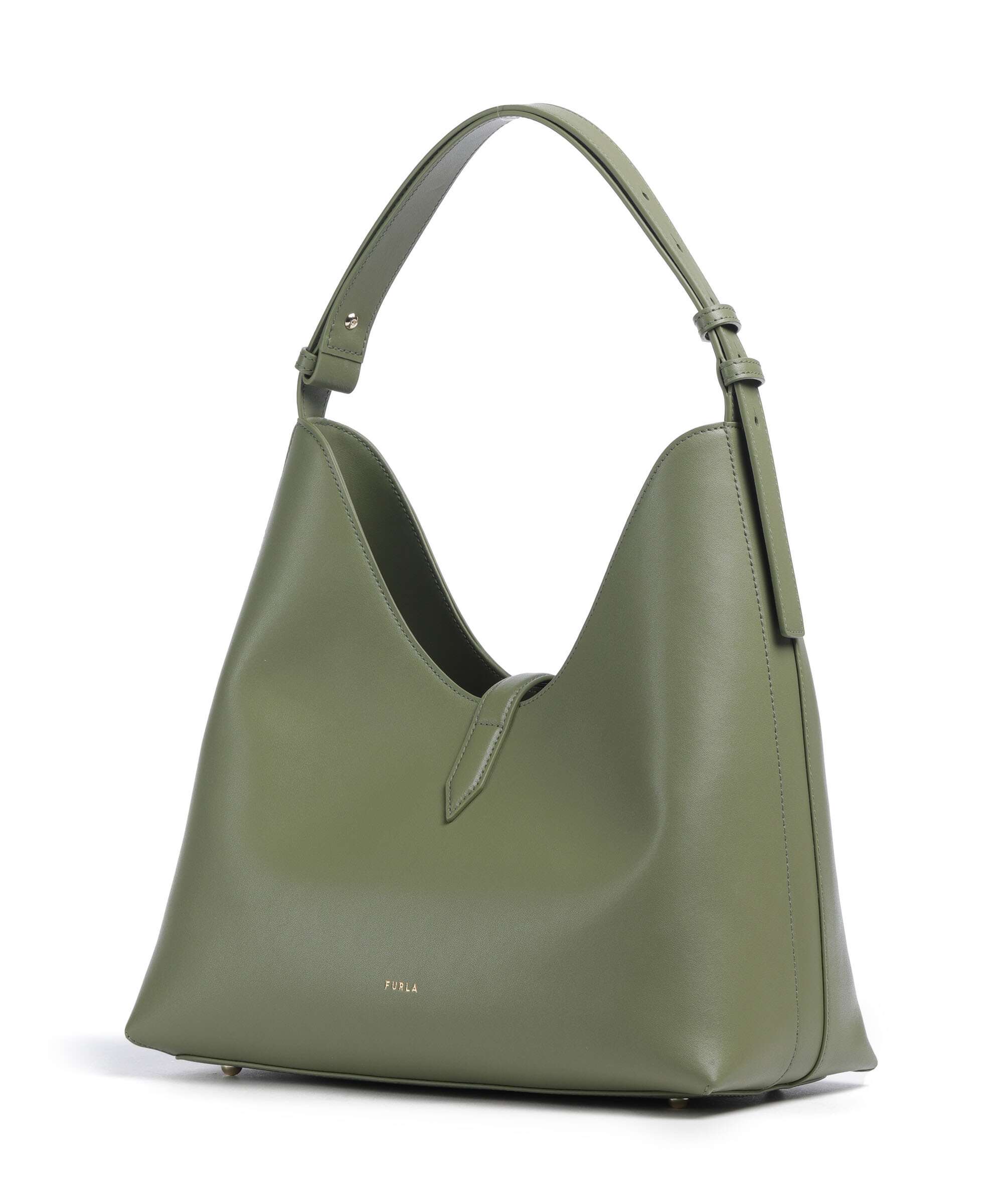Furla Goccia M Torebka worek avocado - Image 2