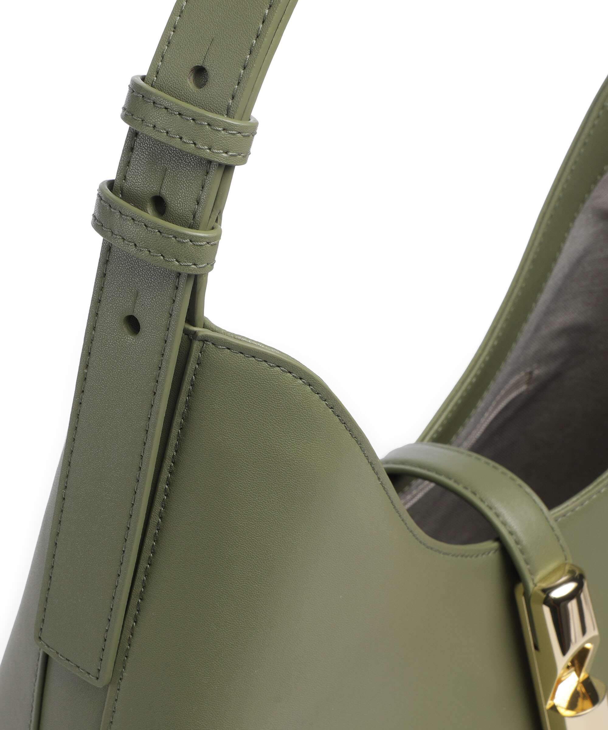 Furla Goccia M Torebka worek avocado - Image 4