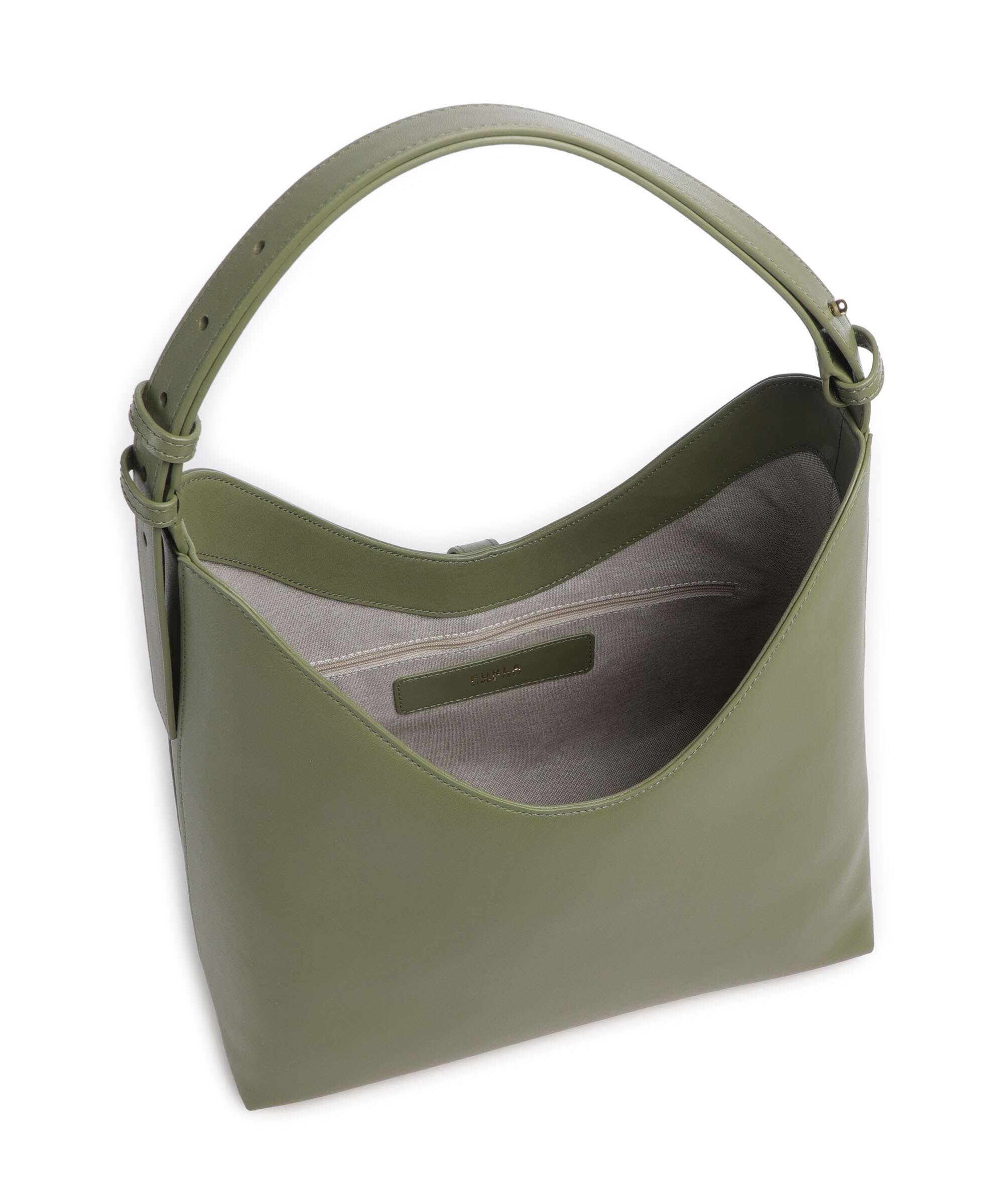Furla Goccia M Torebka worek avocado - Image 6