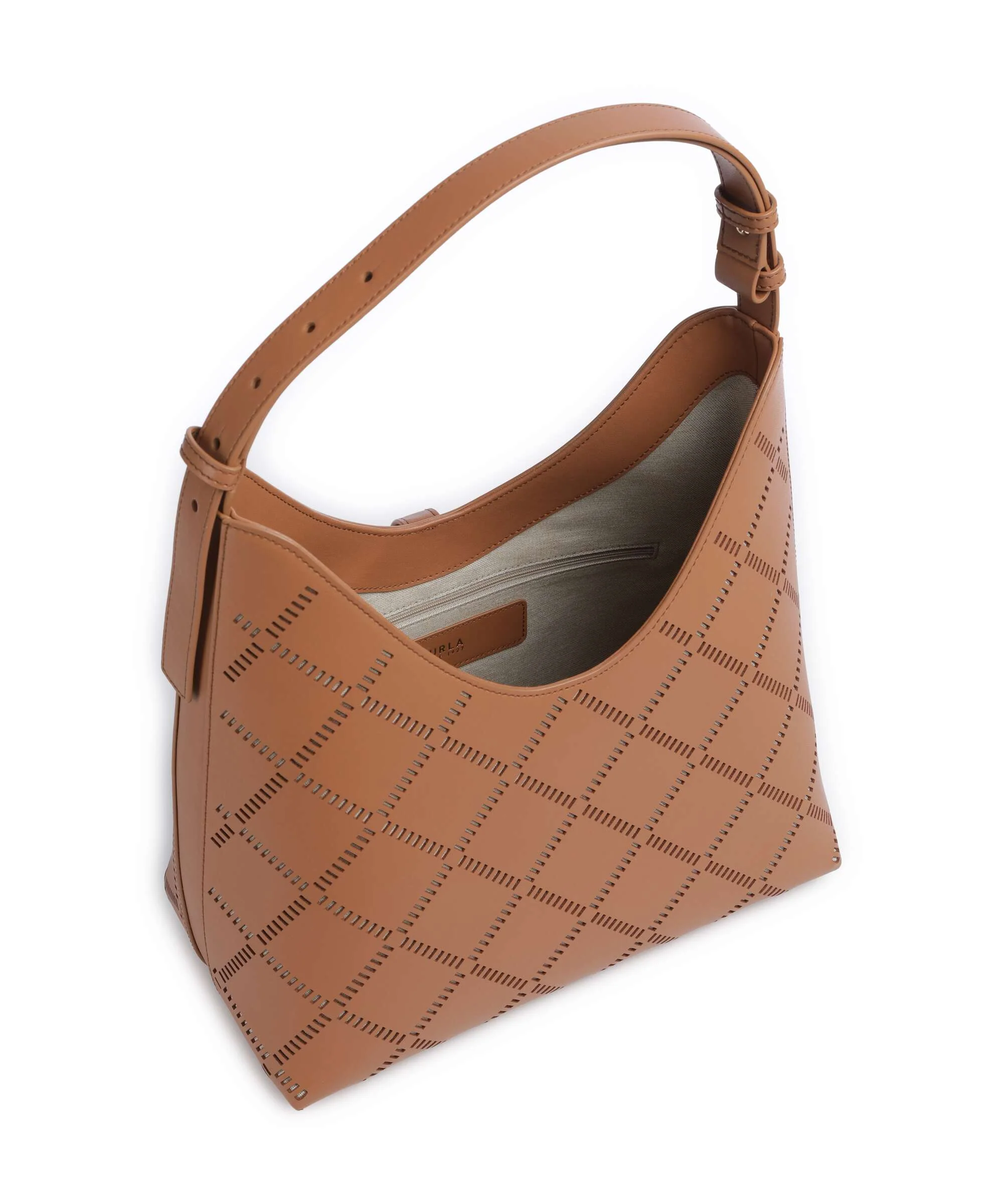 Furla Goccia M Torebka worek brandy - Image 5