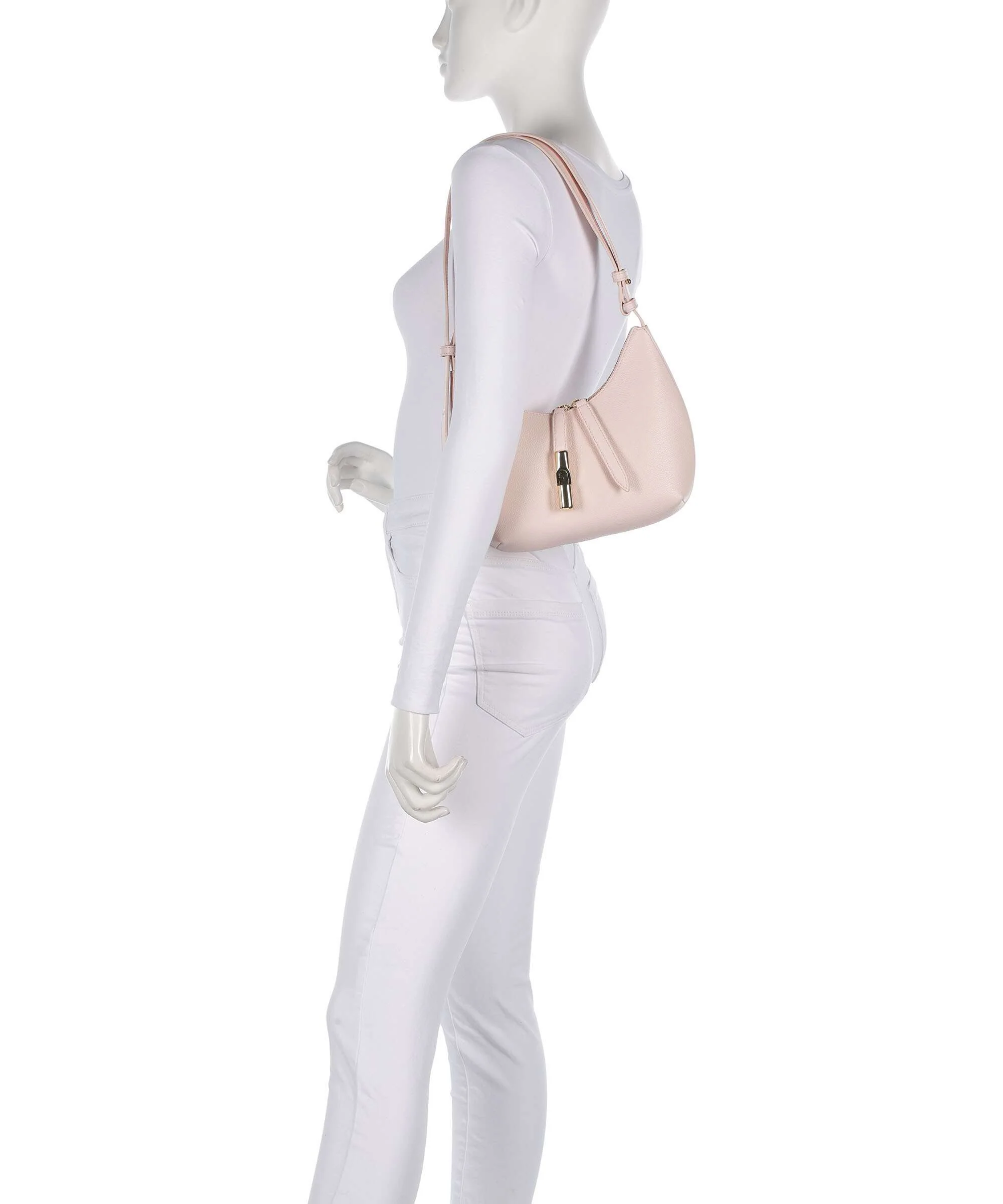 Furla Goccia S Torba na ramię dusty pink - Image 3