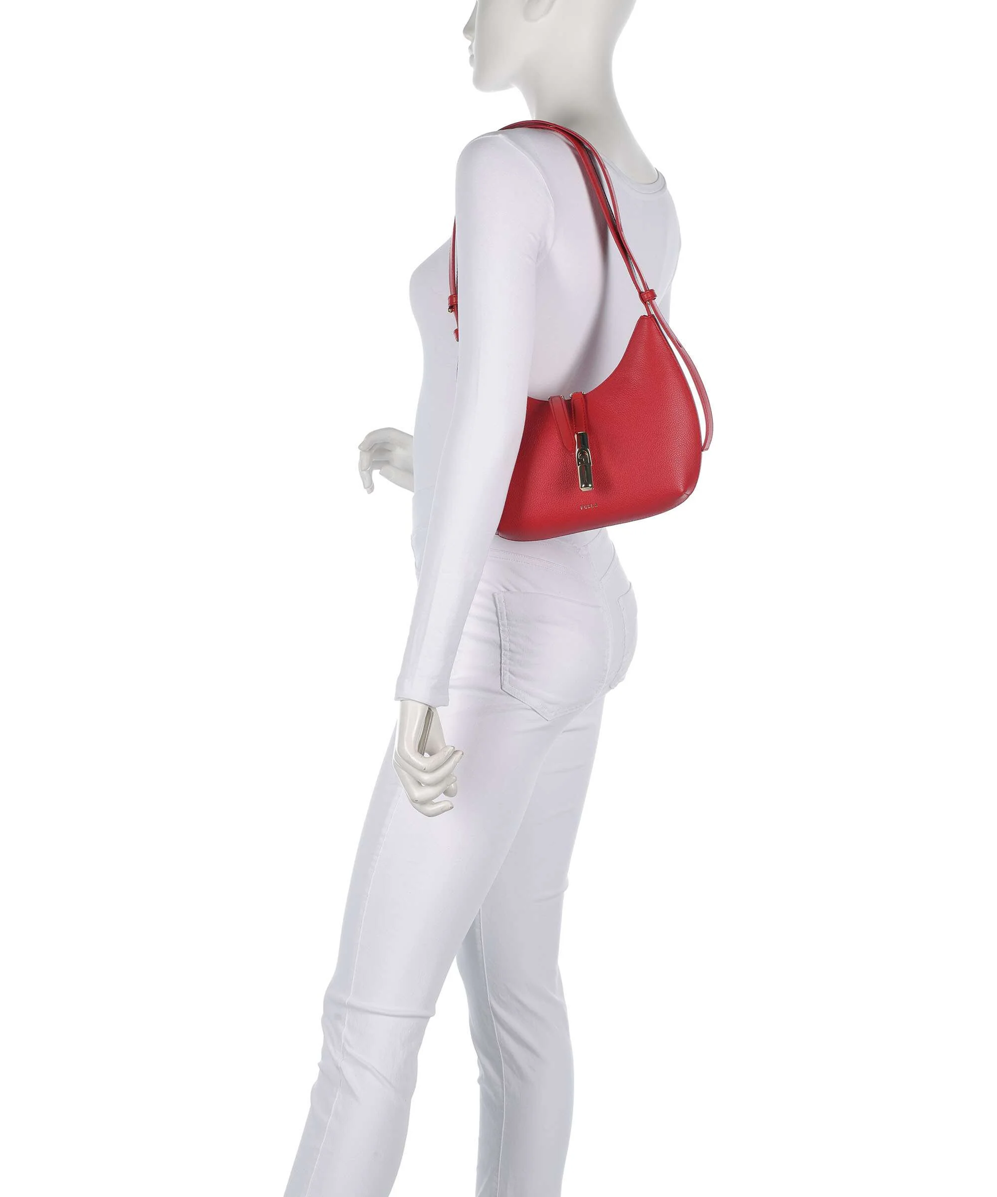 Furla Goccia S Torba na ramię red - Image 3