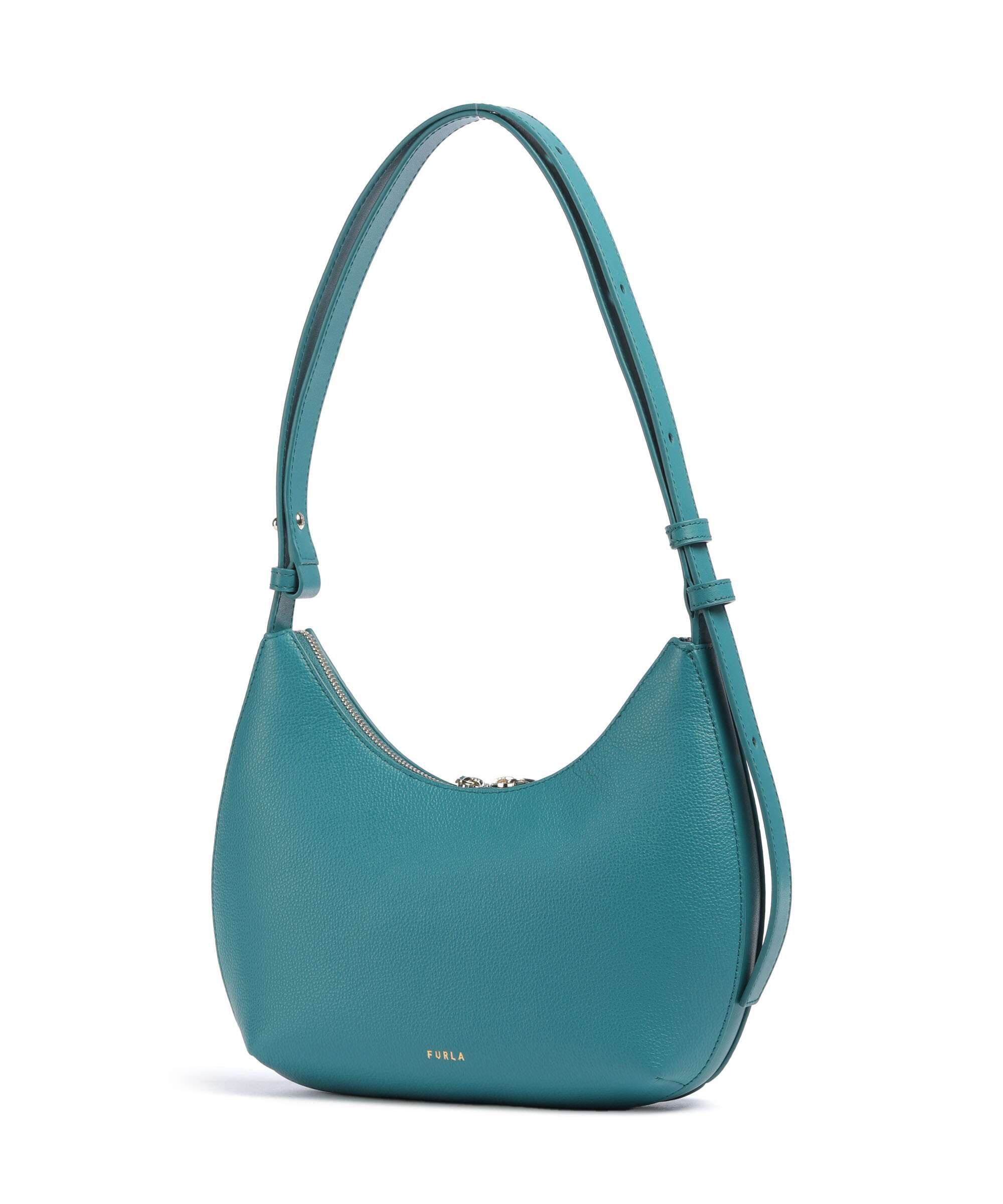 Furla Goccia S Torba na ramię carta da zucchero/amatore blue - Image 2