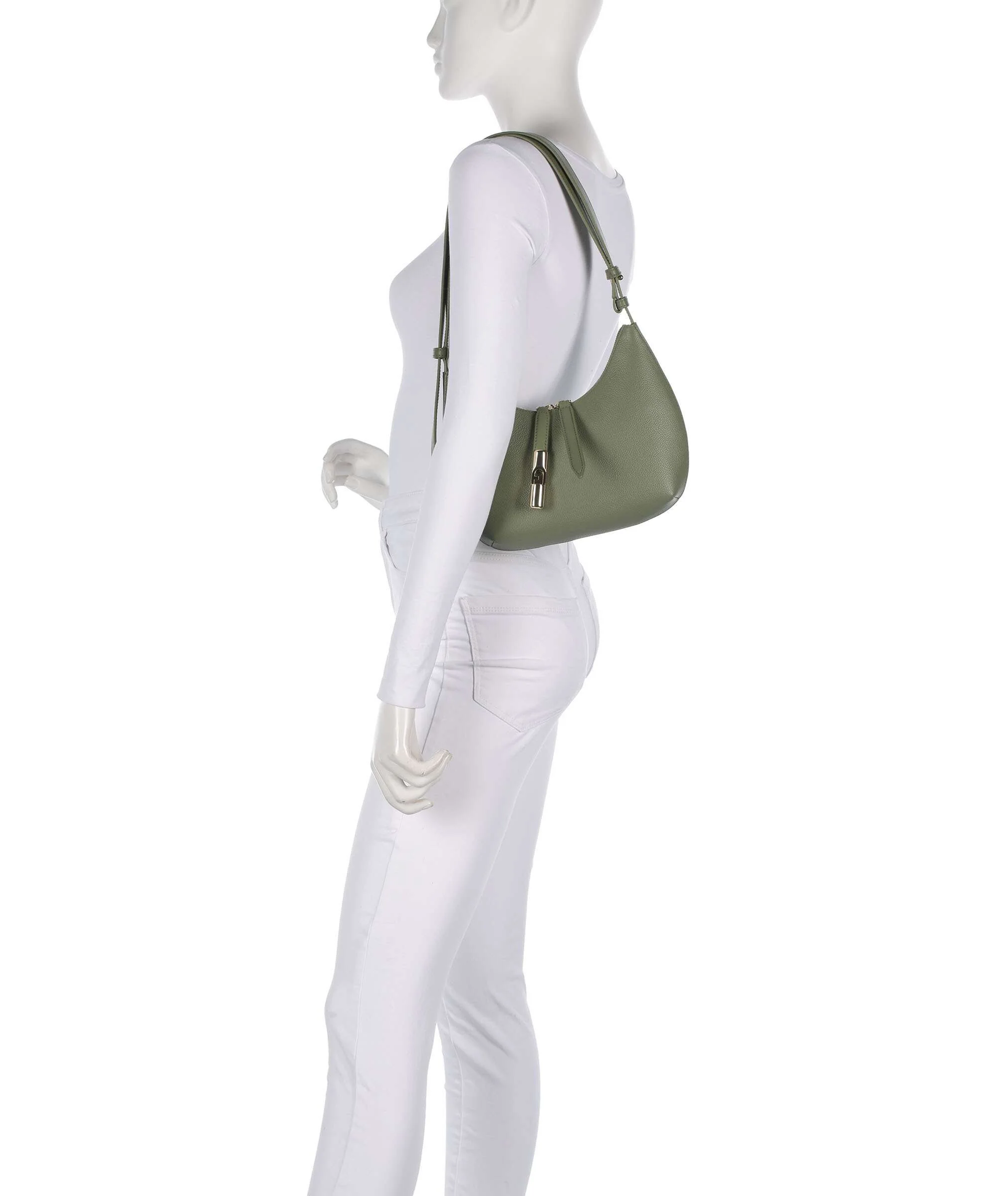 Furla Goccia S Torba na ramię avocado - Image 3