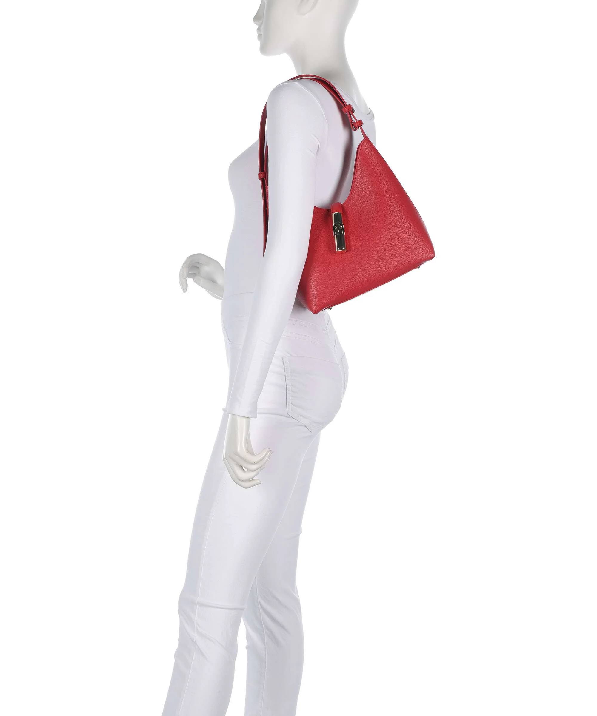 Furla Goccia S Torba na ramię red - Image 3