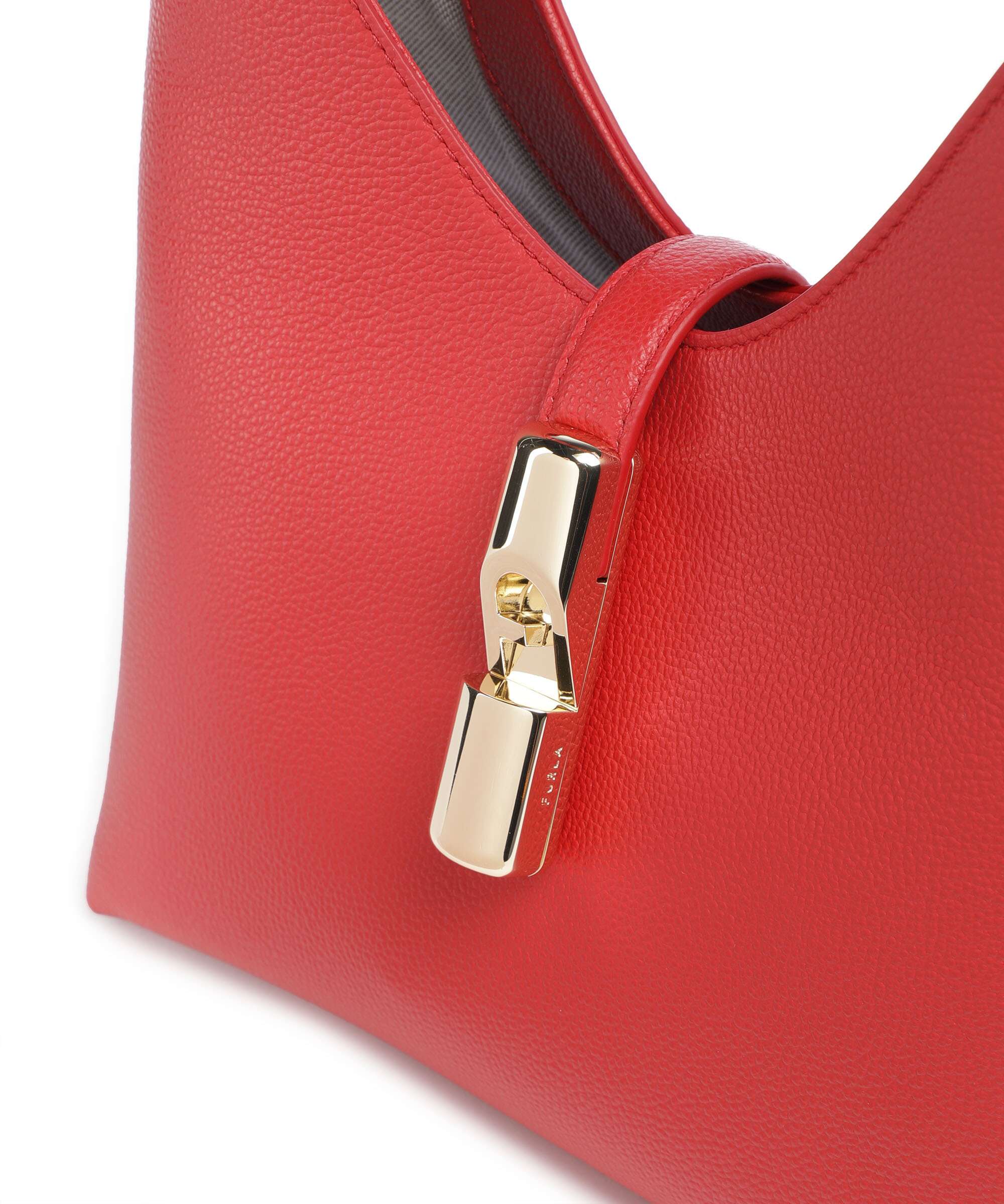 Furla Goccia S Torba na ramię red - Image 4
