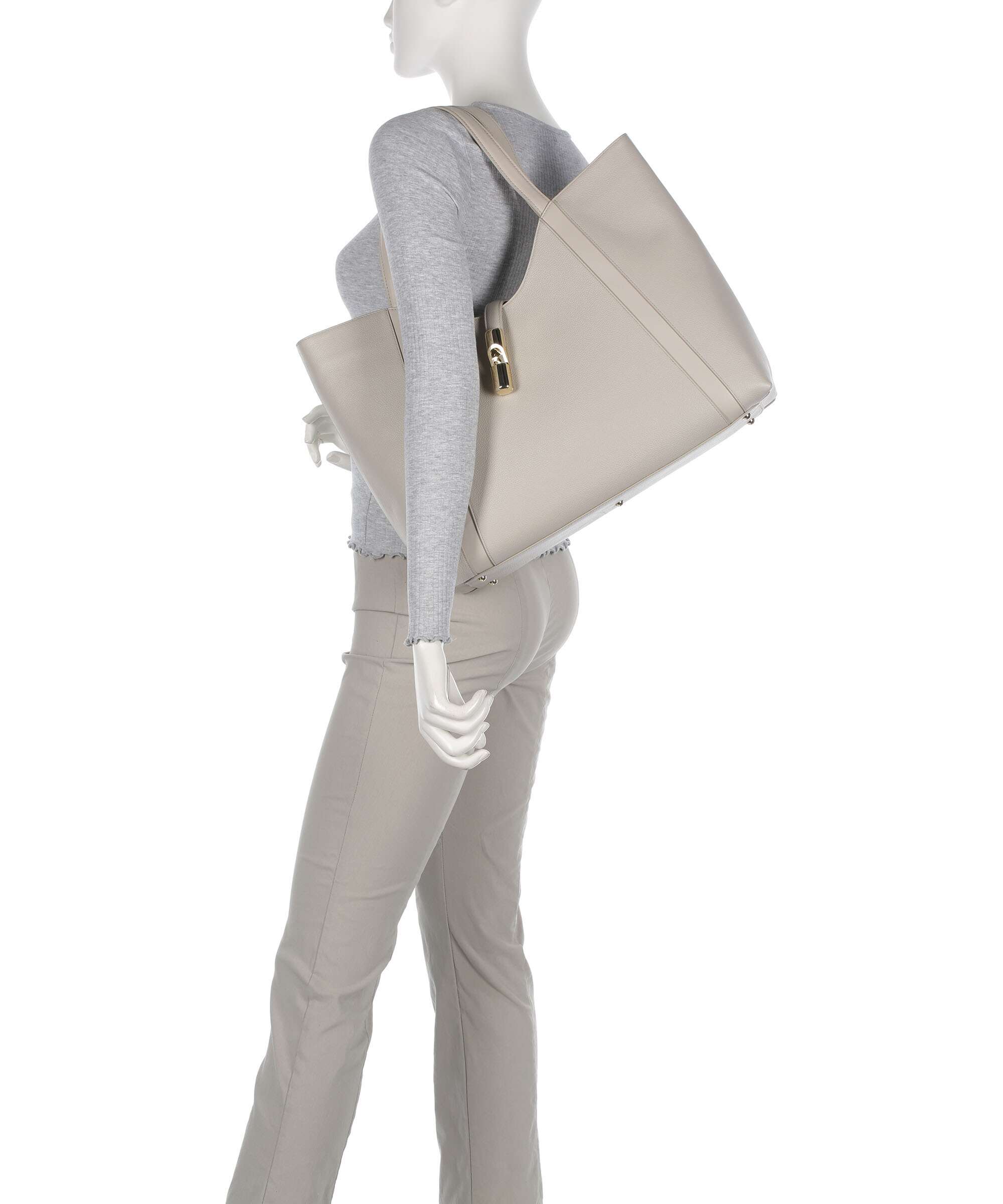 Furla Goccia XL Torba na zakupy vaniglia - Image 3
