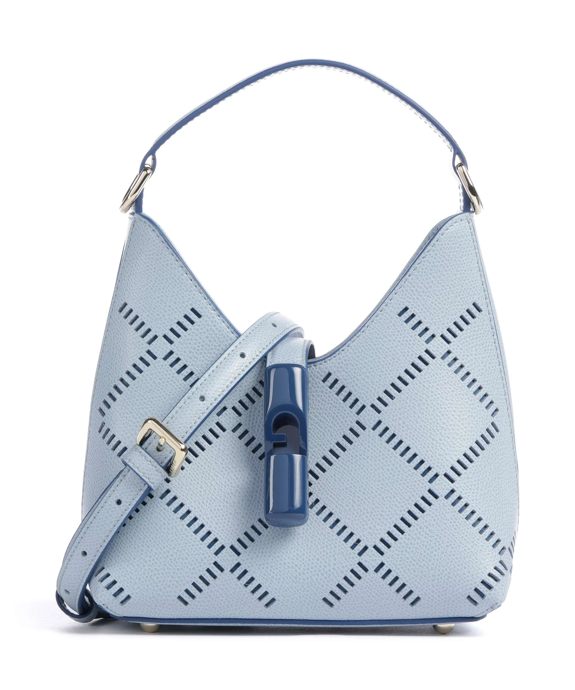 Furla Iride Mini Torebka carta da zucchero/indigo int